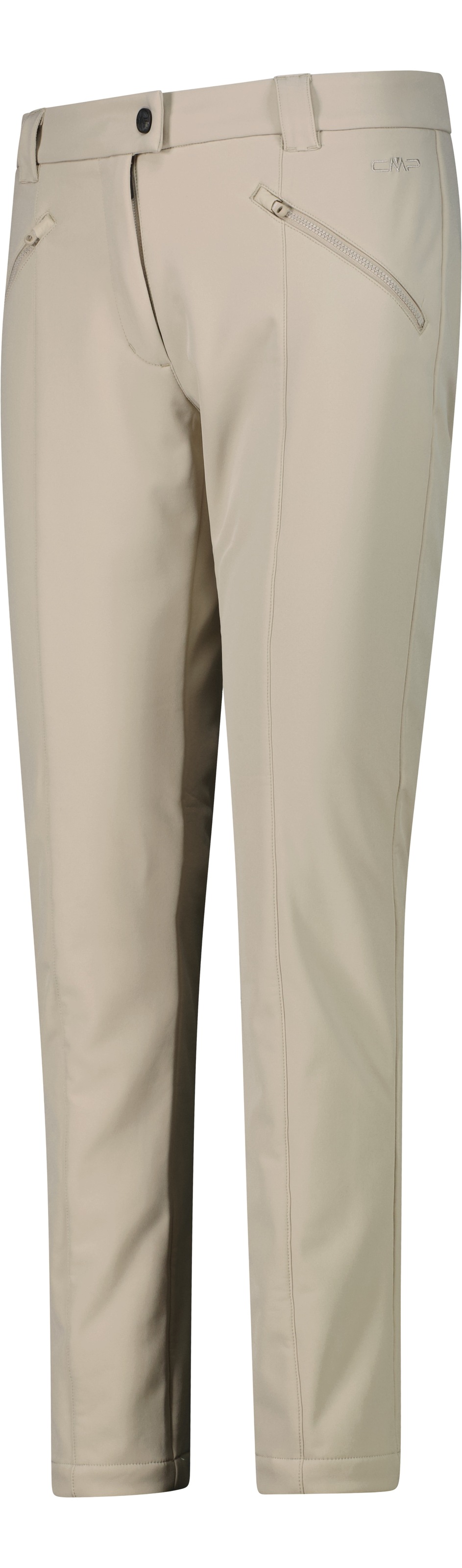 CMP Softshellhose »WOMAN LONG PANT«  mit Elasthananteil, aus Polyester und Elasthan, in großen Größen