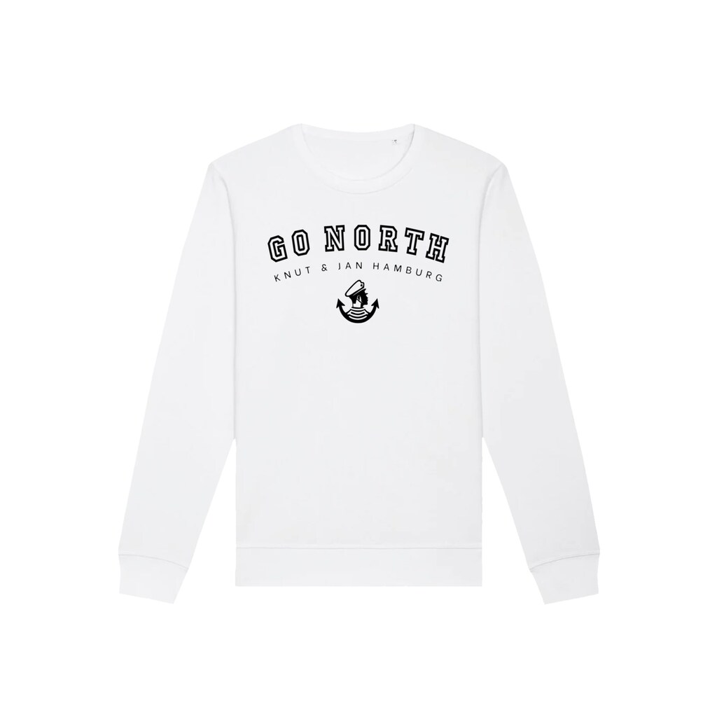 F4NT4STIC Sweatshirt »Go North Knut & Jan Hamburg«