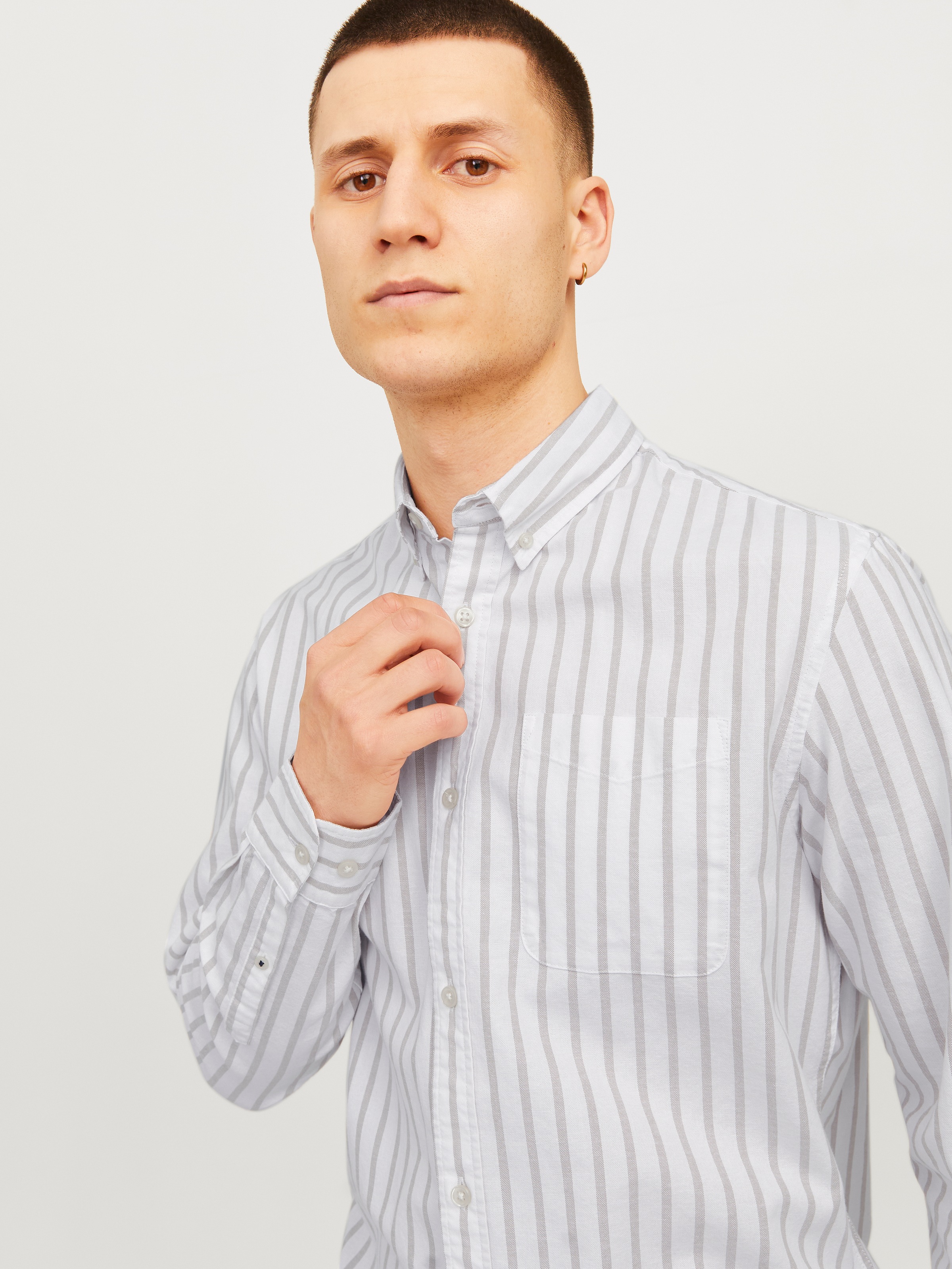 Jack & Jones Langarmhemd "JJEOXFORD SHIRT LS NOOS" günstig online kaufen