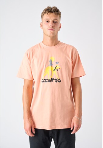 Cleptomanicx T-Shirt »Doglife«, mit coolem Frontprint kaufen