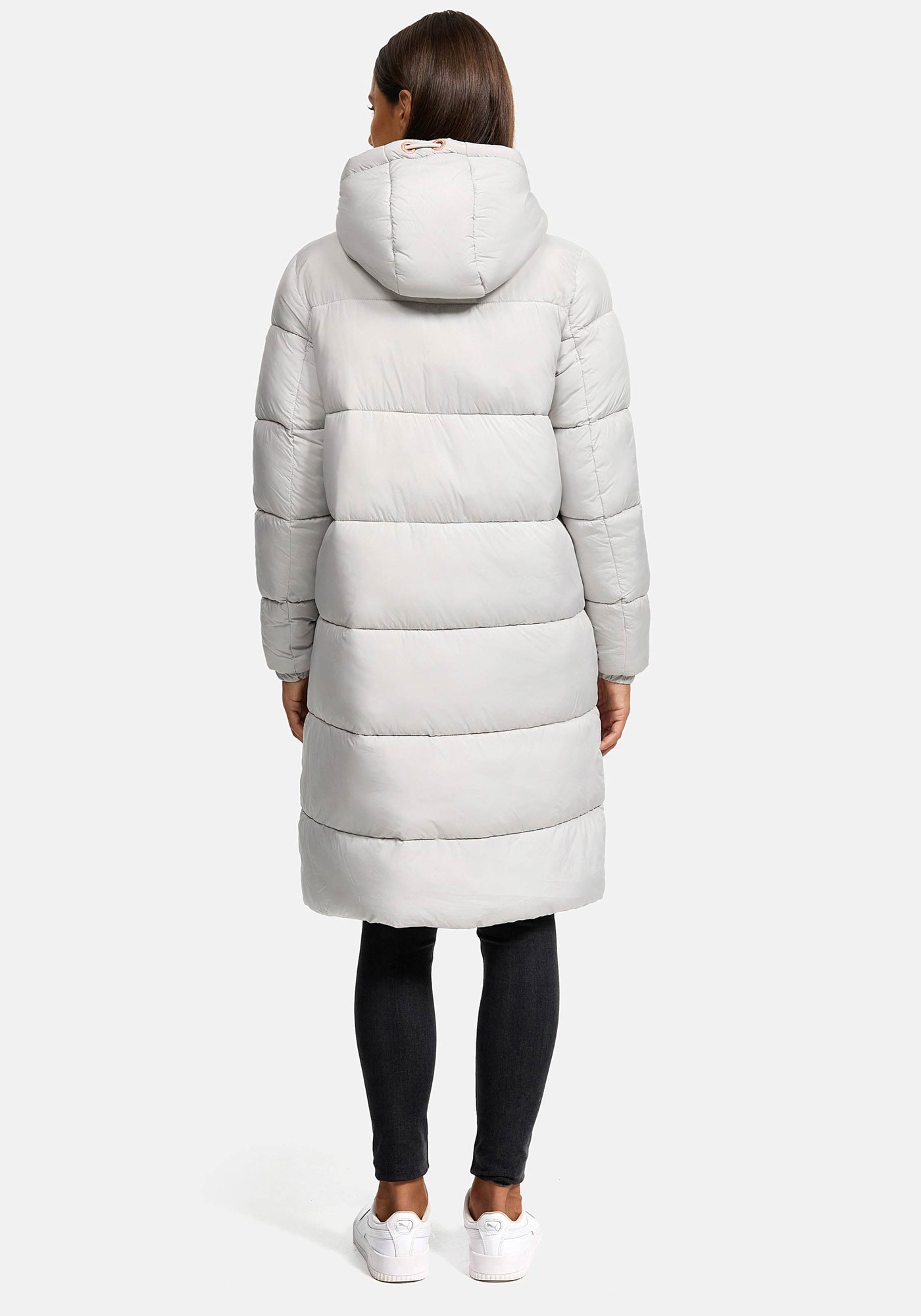 Marikoo Winterjacke »Nomadiaa«, Lange Damen Winterjacke