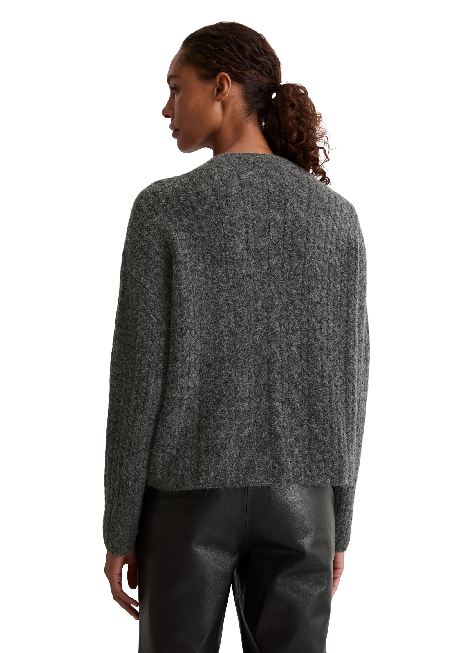 Marc O'Polo Strickpullover »aus softem Wolle-Alpakawolle-Mix«