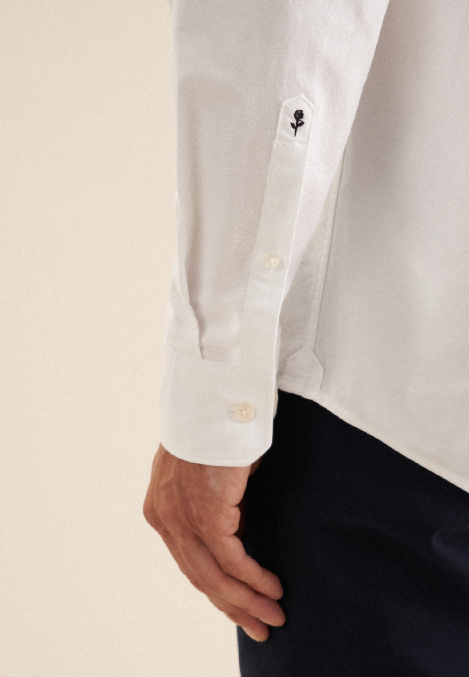 seidensticker Businesshemd, Regular Button-Down-Kragen Uni