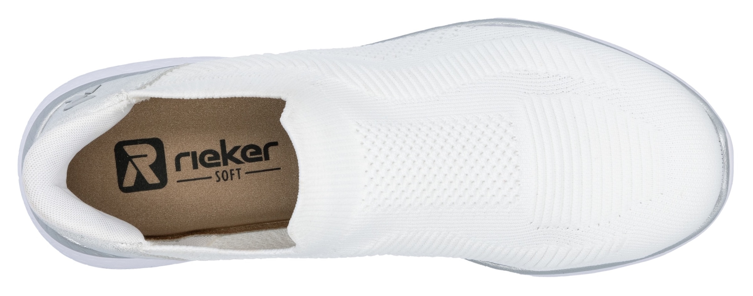 RIEKER Sport Slip-On Sneaker »Ready2GO«, Slipper, Halbschuh, Freizeitschuh mit MemoSoft-Innensohle