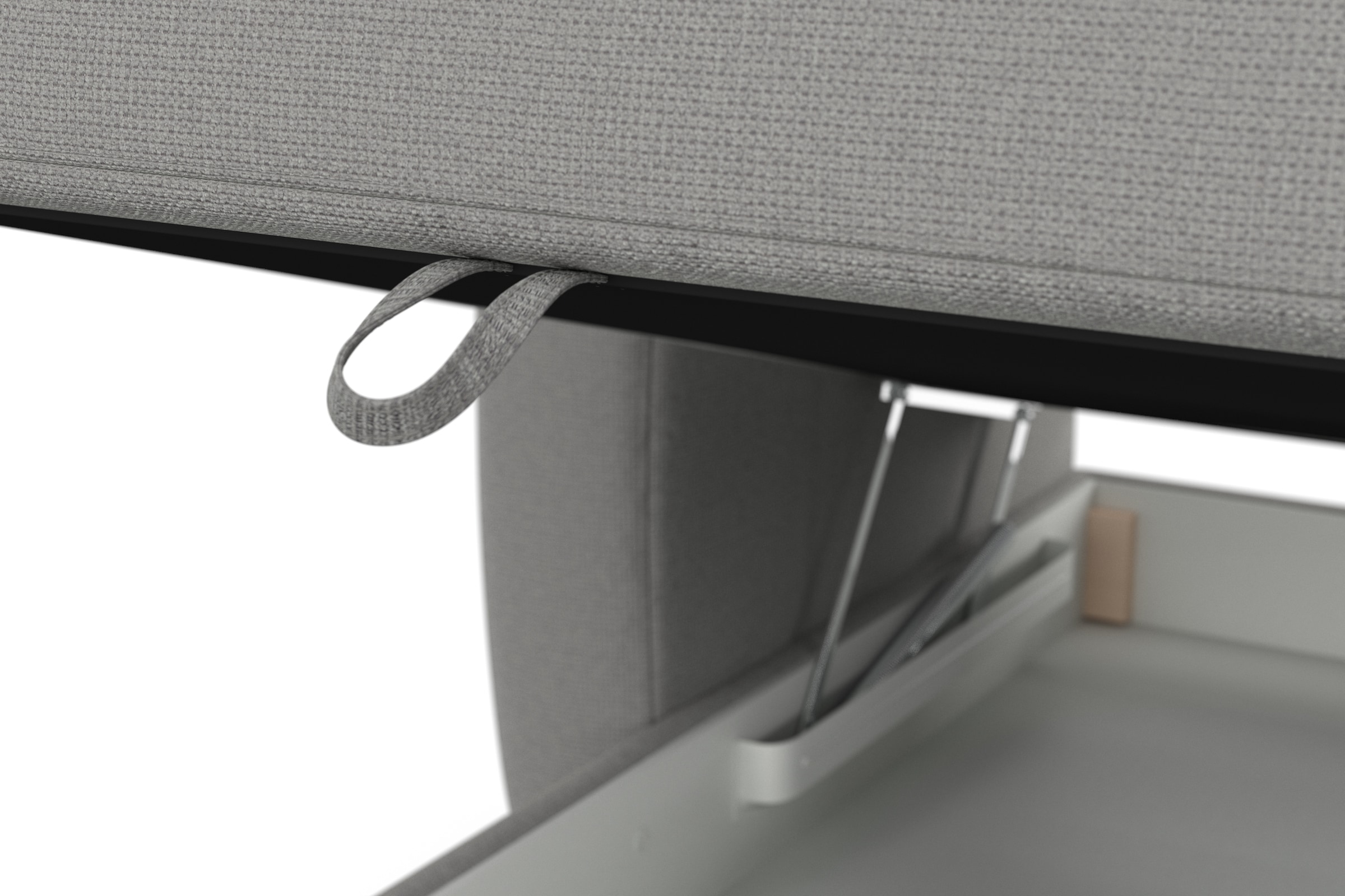 sit&more Ecksofa »Belluci L-Form«, inklusive Federkern, wahlweise mit Bettfunktion und Bettkasten