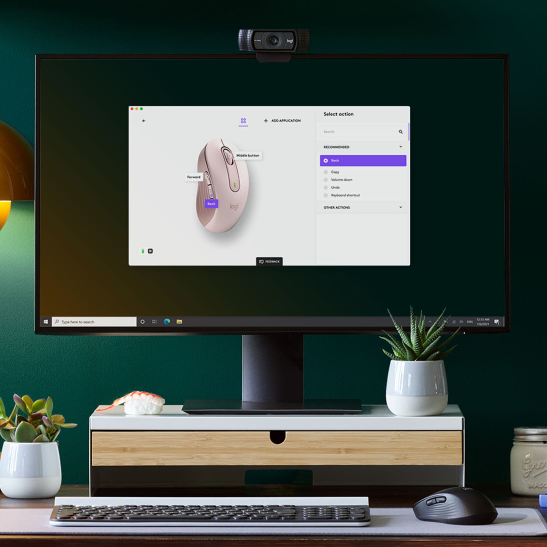 Logitech Maus »Signature M650 L« Funk