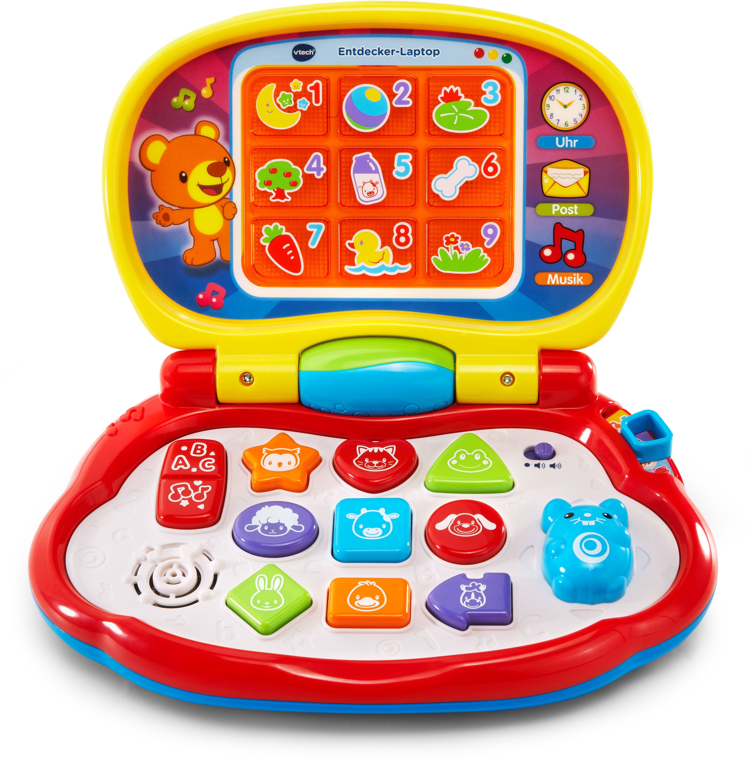 Kindercomputer »VTechBaby, Entdecker Laptop«, (Set, 1 tlg., 1)