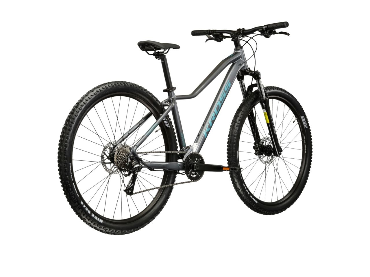 Kross Mountainbike »KROSS Mountainbike Hardtail 27,5" LEA 4.0 grau 16 Gänge« 16 Gang Shimano ACERA M3020 Schaltwerk Kettenschaltung