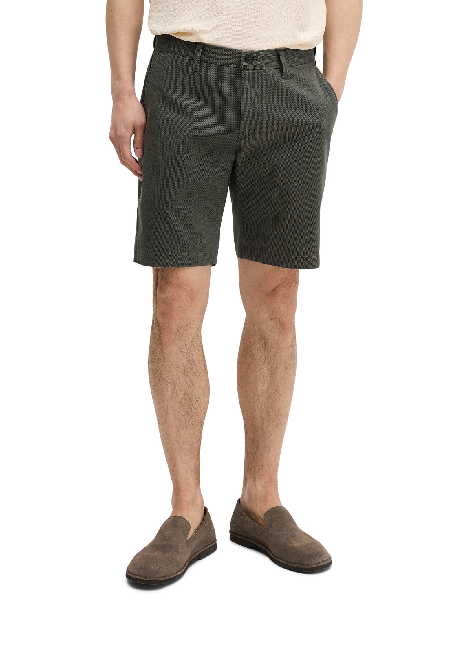 Marc OPolo Shorts "aus Bio-Baumwoll-Mix"