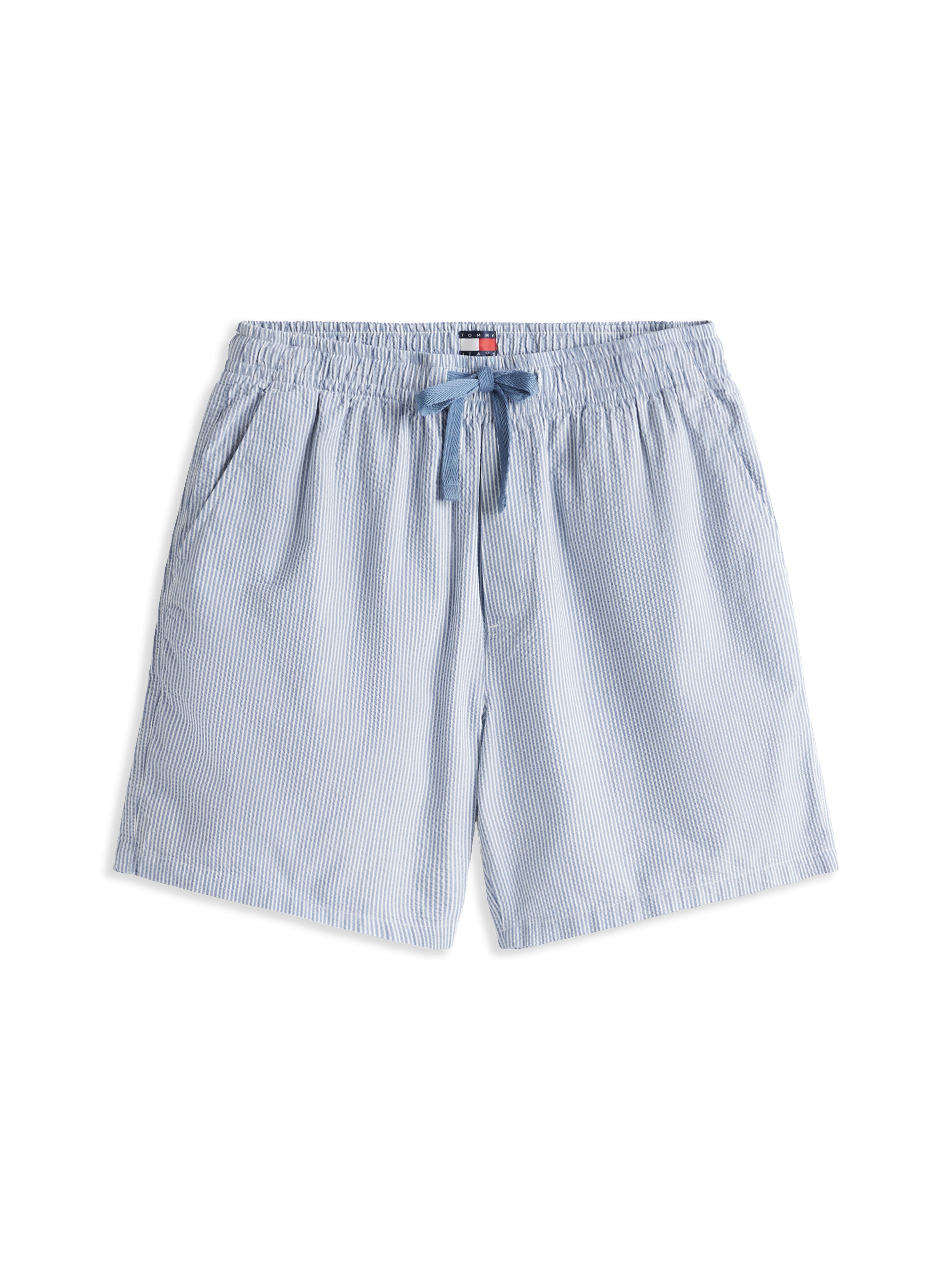 Tommy Jeans Shorts »TJM SEERSUCKER STP BEACH SHORT«, fein gestreift