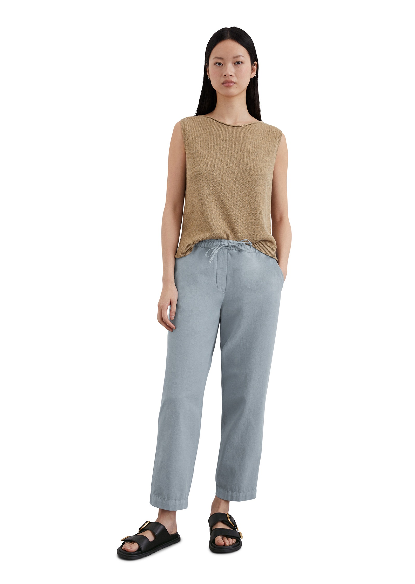Marc O'Polo Chinohose »aus Organic-Cotton-Leinen-Mix«