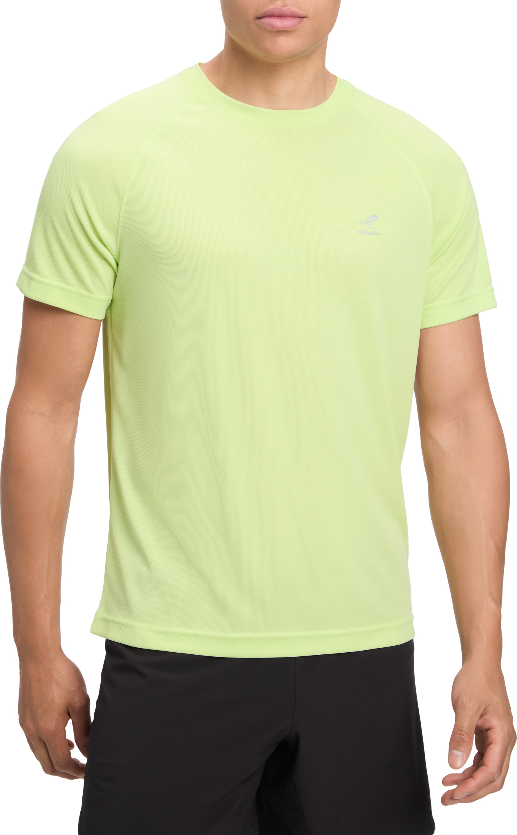 Energetics Laufshirt "HE.-T-SHIRT MARTIN SHORT SLEEVE M" mit reflektierenden Druckelementen