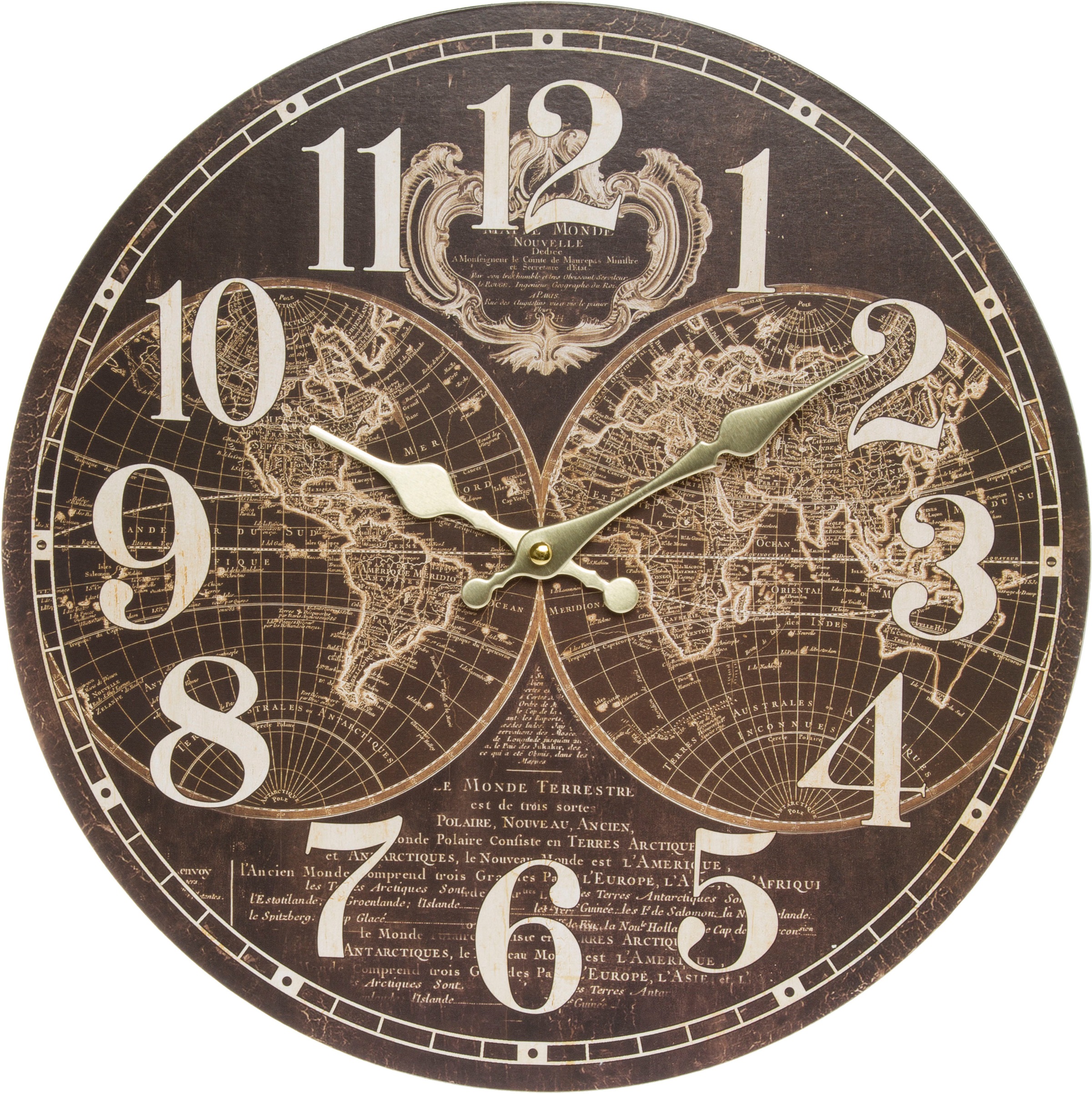 Myflair Möbel & Accessoires Wanduhr ""Wedekind"" rund, Ø 33,8 cm, mit Motiv günstig online kaufen