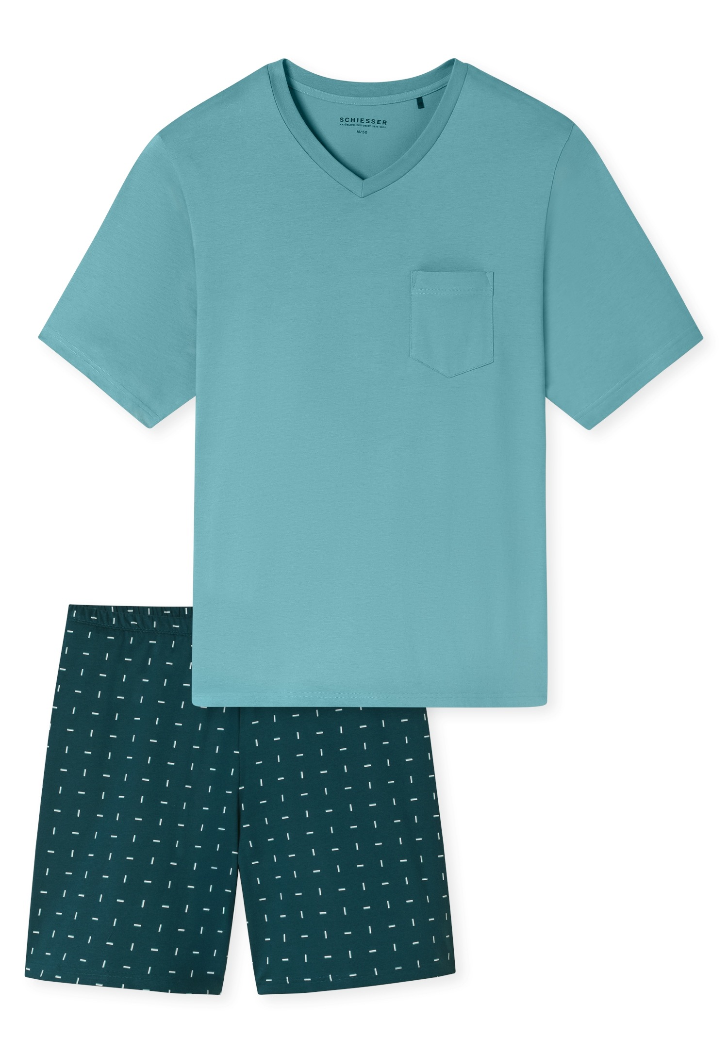 Schiesser Shorty »Comfort Essentials« 2 mit aufgesetzter Brusttasche