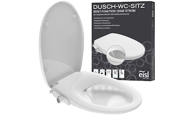 Dusch-WC-Sitz »Bidet Einsatz«, Absenkautomatik, Schnellverschluss