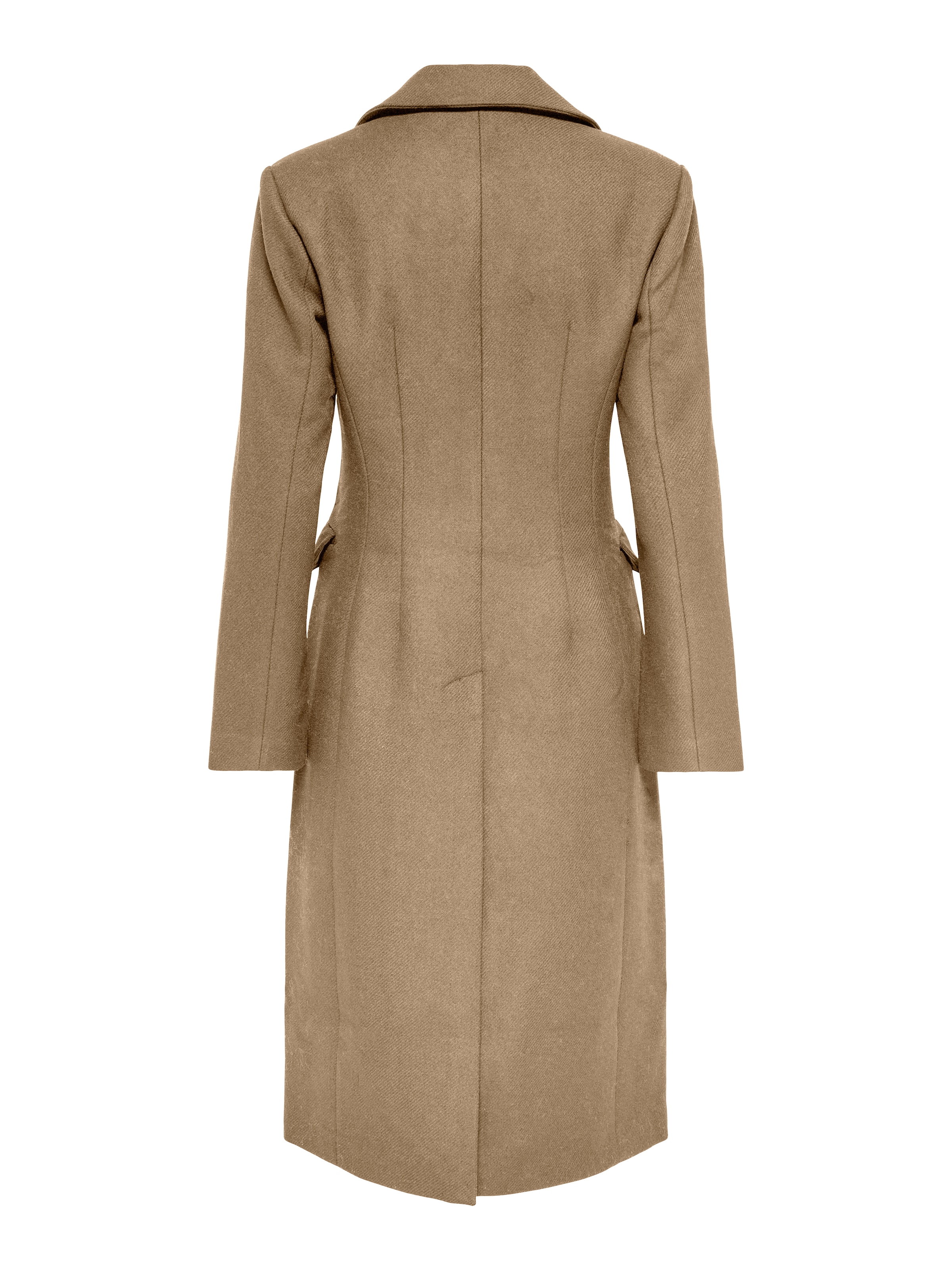 ONLY Langmantel »ONLROSA LONG COAT CC OTW« Materialmix mit Wolle