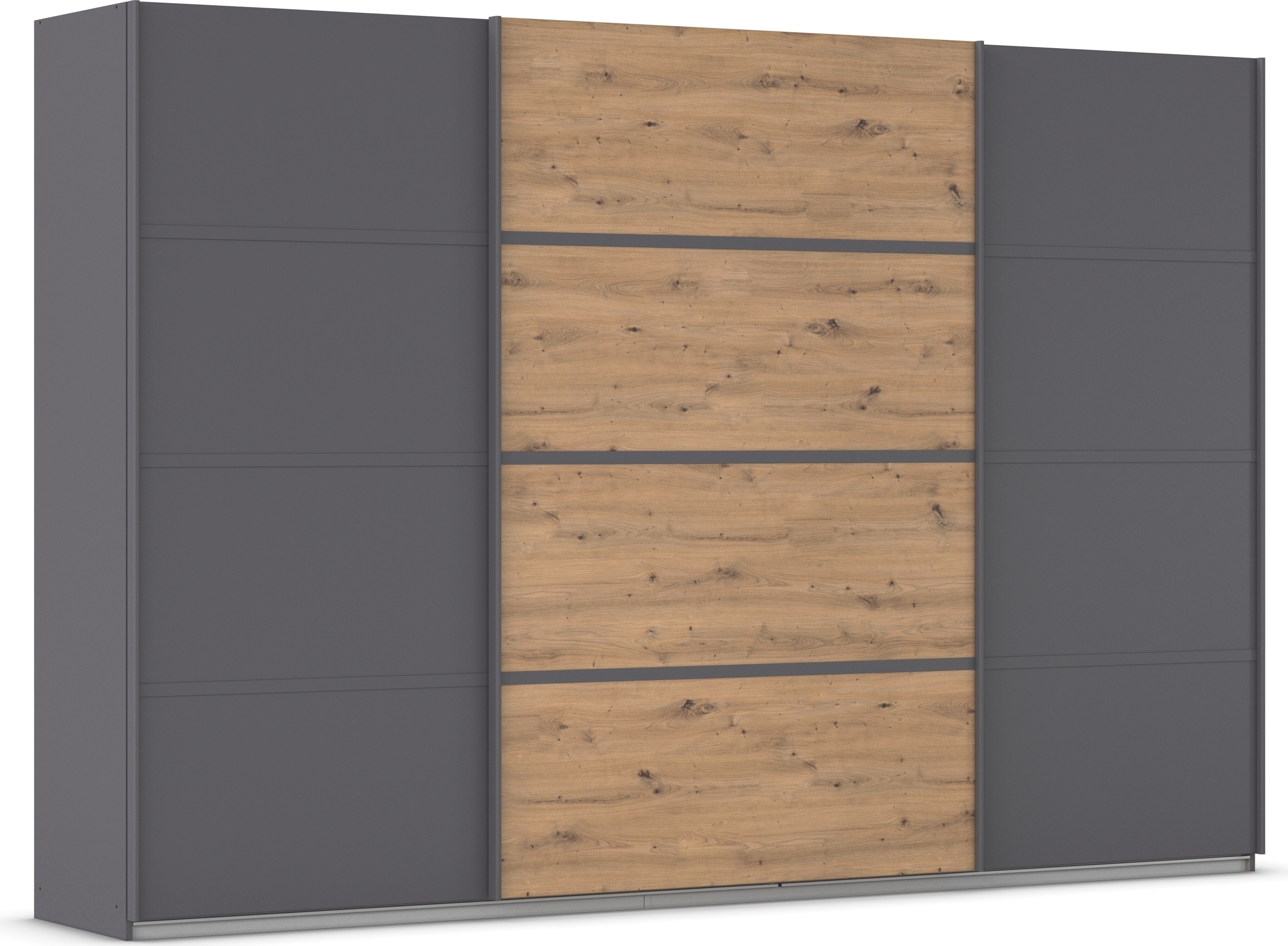 OTTO home Kleiderschrank "Mehrzweckschrank Aktenschrank Möbel Mietswohnung Schlafzimmer AVOLA" 3 verschiedene Ausstattungen BASIC/CLASSIC/PREMIUM (inkl. SOFT-CLOSE), mit eleganten Zierleisten in Chrom, Schwarz oder Weiß MADE IN GERMANY