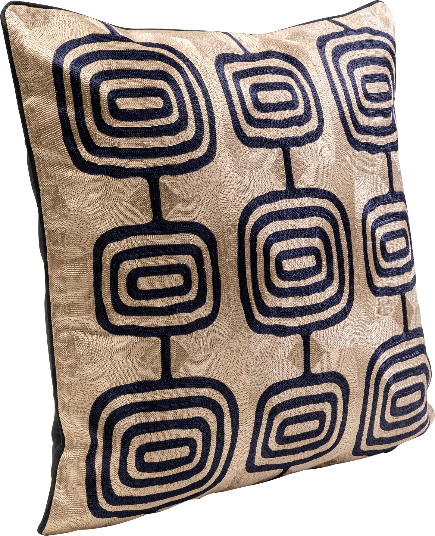 Kare Design Dekokissen »Catena Square, Kissenhülle mit Füllung, 50x50 cm« stützt Kopf und Nacken angenehm und sorgt für erholsamen Schlaf