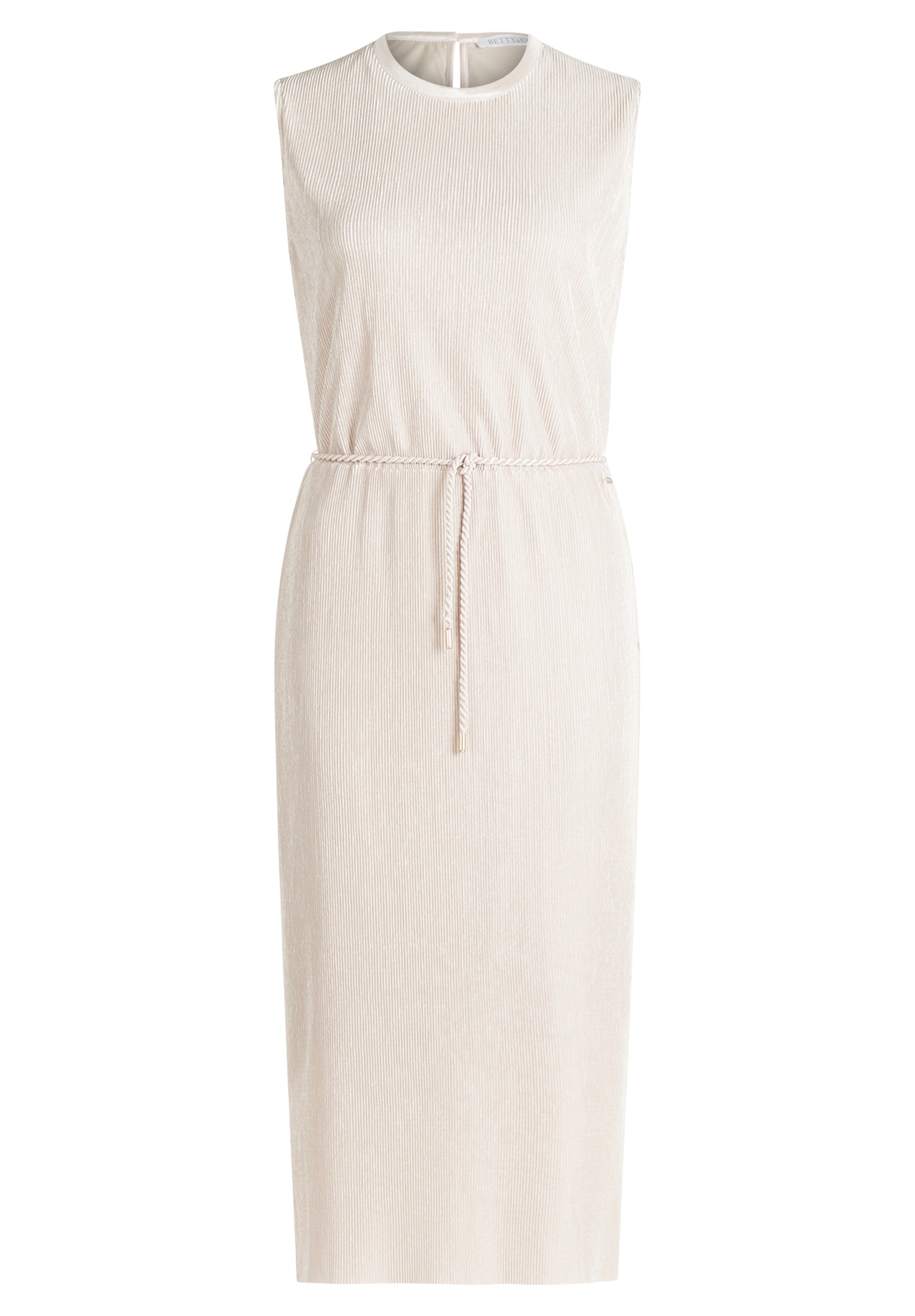 Betty&Co Plisseekleid "Betty & Co Damen Plisseekleid ohne Arm", Material günstig online kaufen