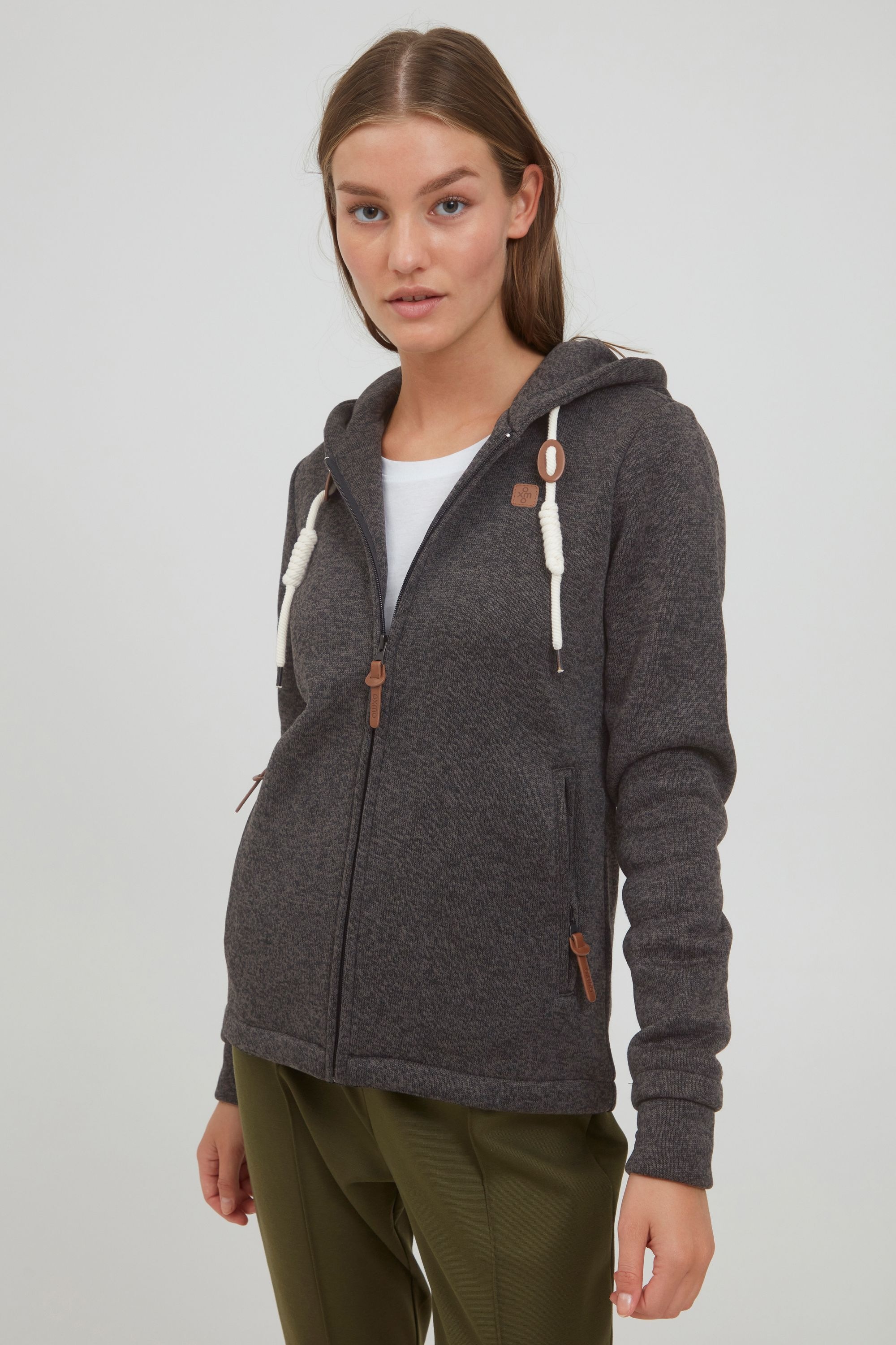 OXMO Strickfleecejacke »Strickfleecejacke OXThory«