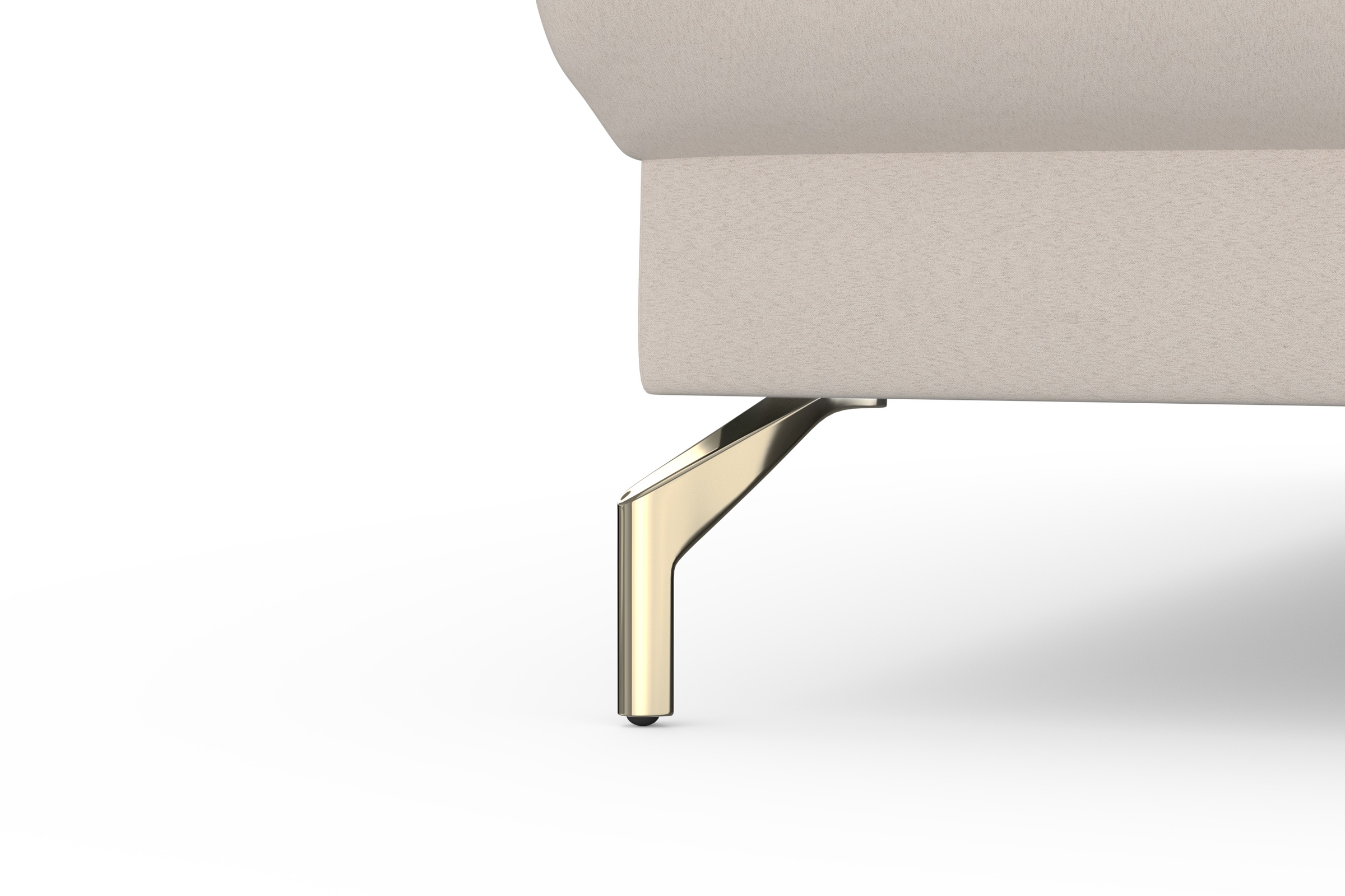 sit&more Wohnlandschaft »Fashion U-Form«, wahlweise mit Kopfteilverstellung, Vorziehsitz, motorisch, Nickelfüße
