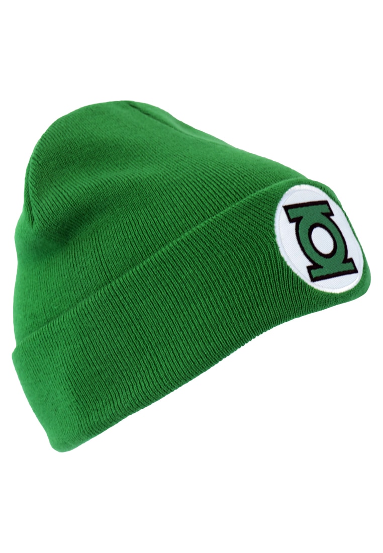 LOGOSHIRT Beanie »Green Lantern«, mit coolem Logo