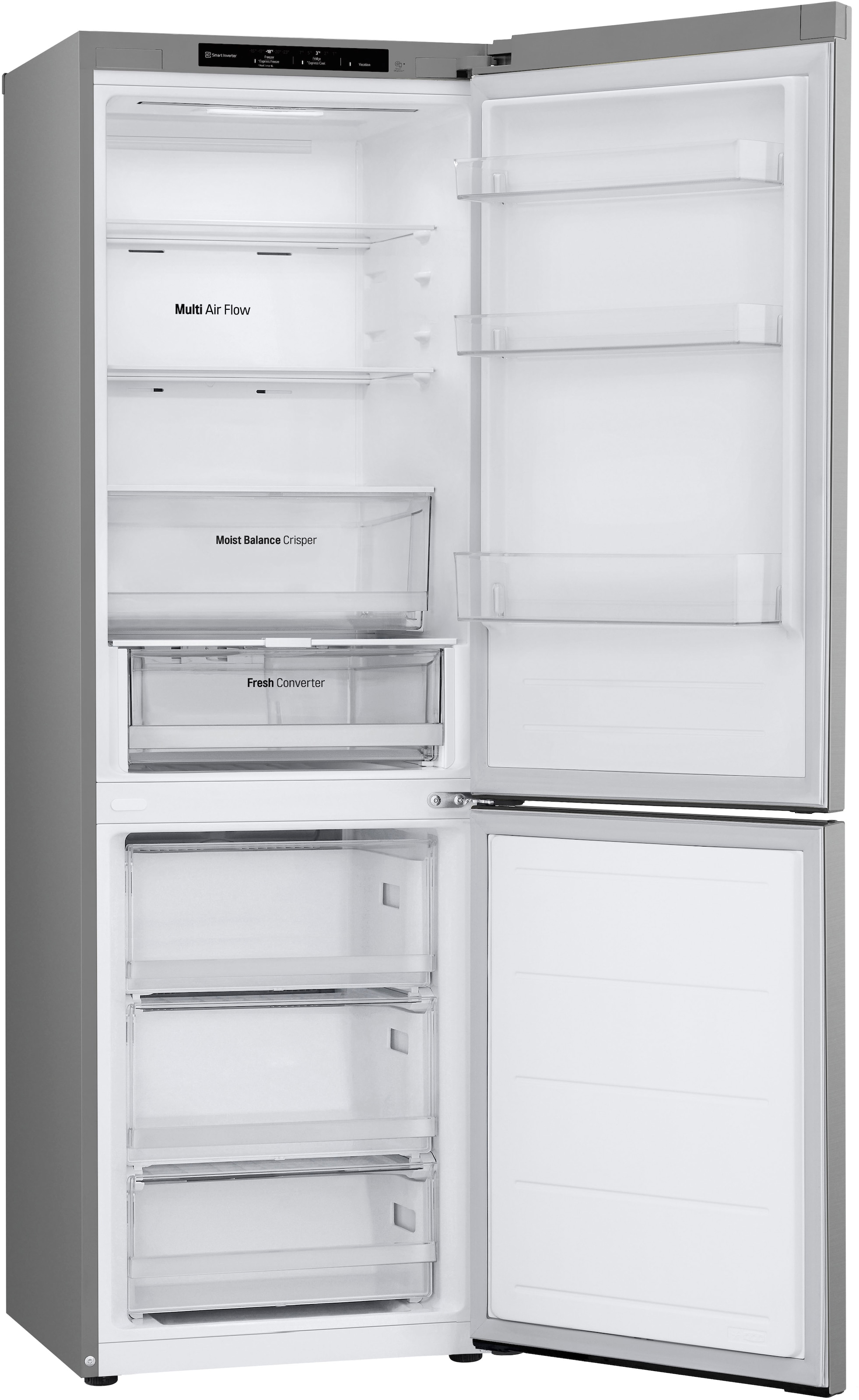 LG Kühl-/Gefrierkombination Serie 3 »GBV3100BPY« 186 cm hoch 59,5 cm breit