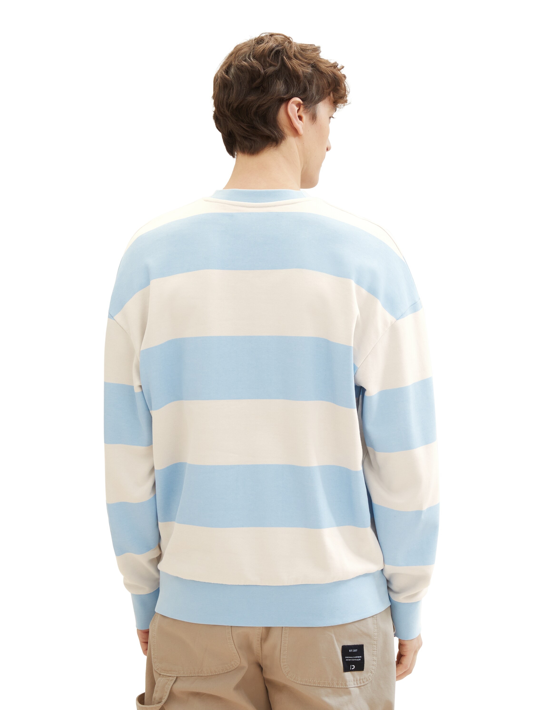 TOM TAILOR Denim Sweatshirt, mit Colorblocking