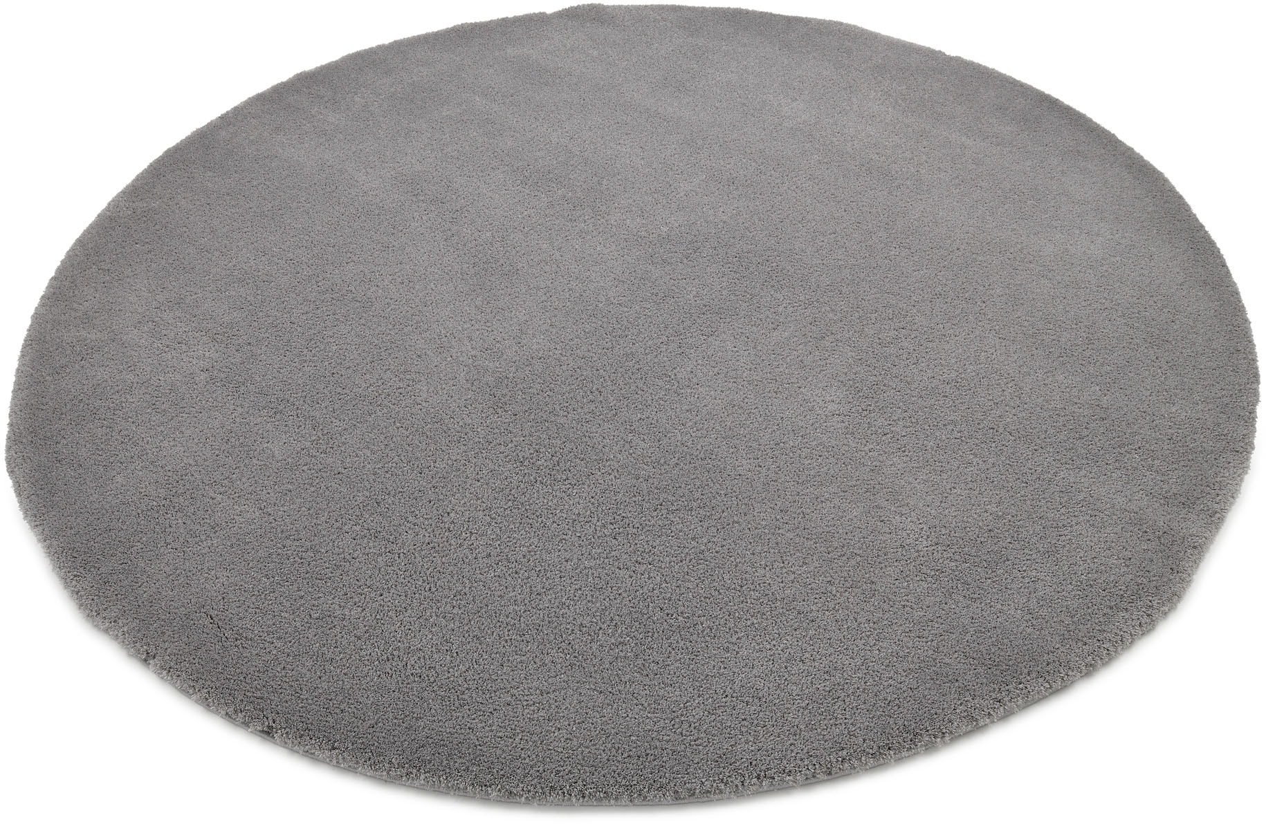OCI DIE TEPPICHMARKE Hochflor-Teppich »Soft Dream«, rund, 30 mm Höhe, besonders weich durch Microfaser, Wohnzimmer