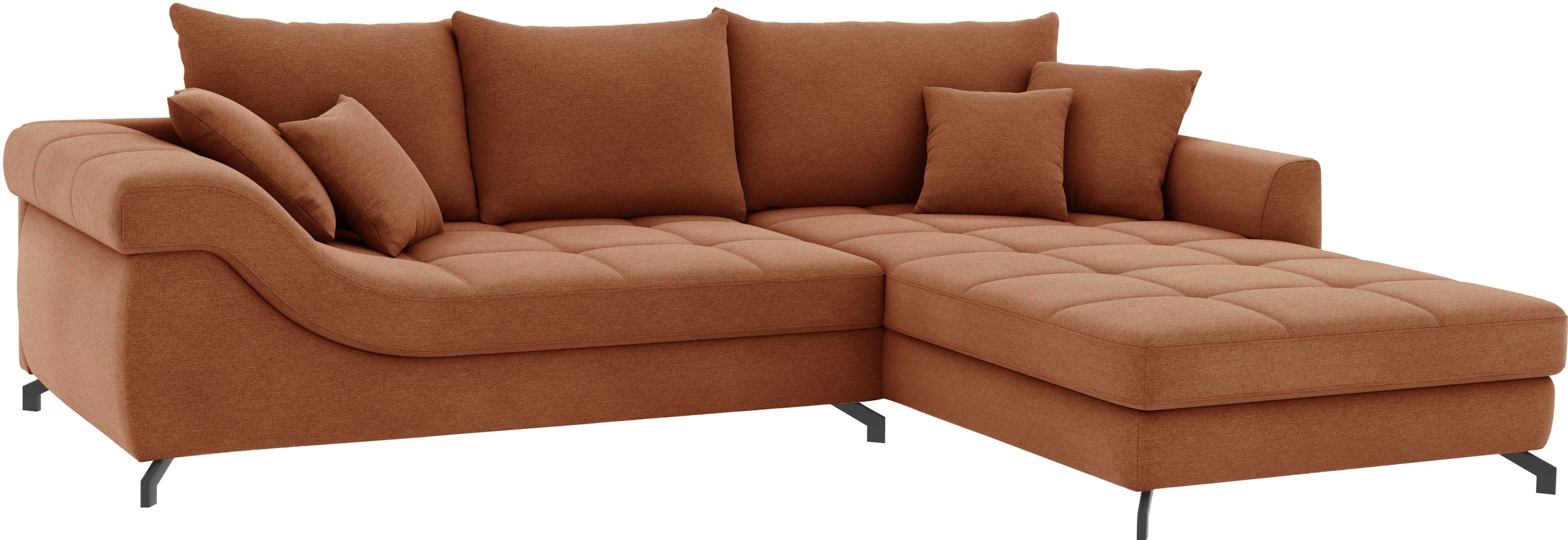 Mr. Couch Ecksofa "Taylor, L-Form, wahlweise mit Kaltschaum" mit Kaltschaum günstig online kaufen