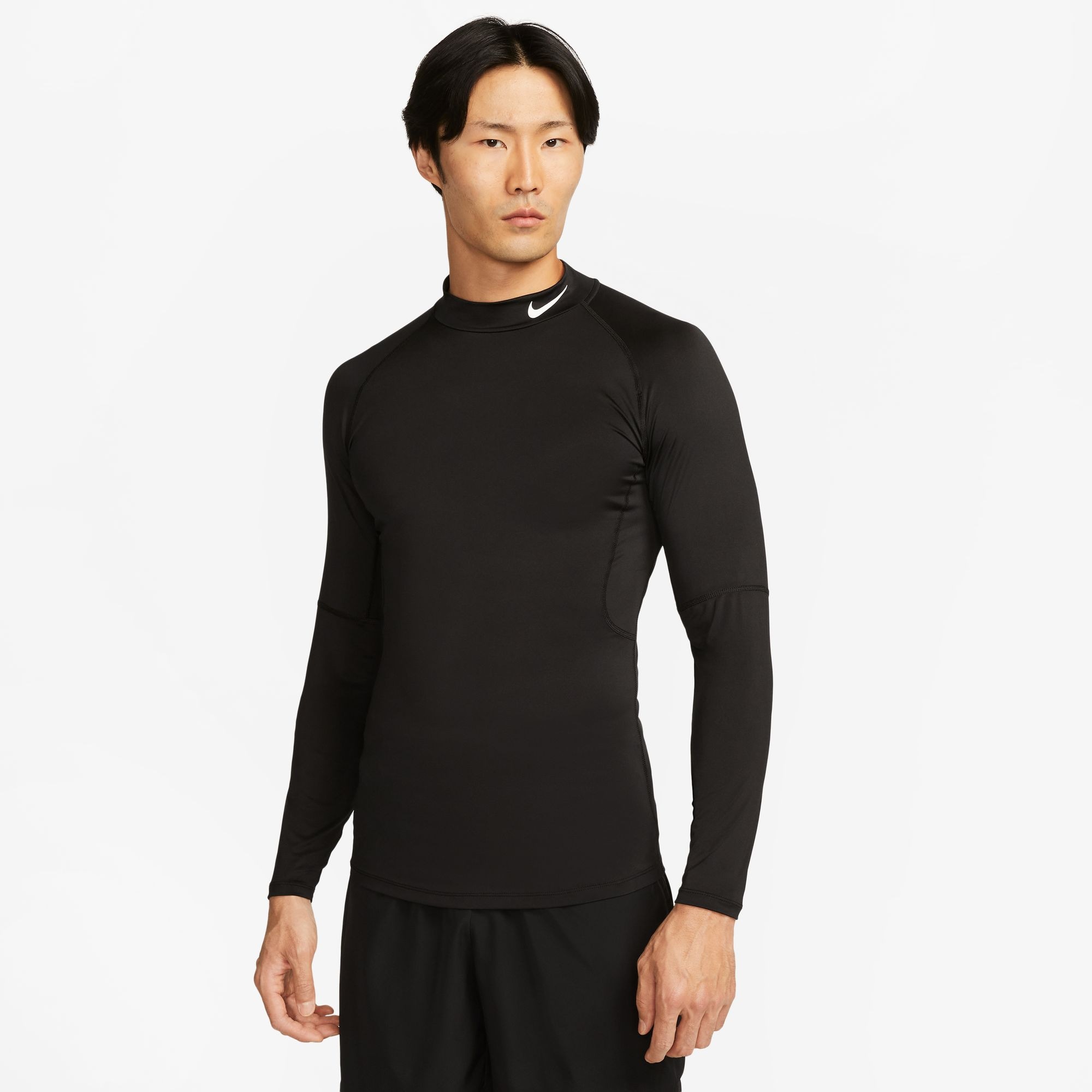 Nike Trainingsshirt "PRO DRI-FIT MENS LONG-SLEEVE TIGHT-FITTING MOCK-NECK TOP"