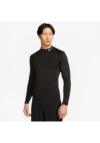 Trainingsshirt »PRO DRI-FIT MEN'S LONG-SLEEVE TIGHT-FITTING MOCK-NECK TOP«