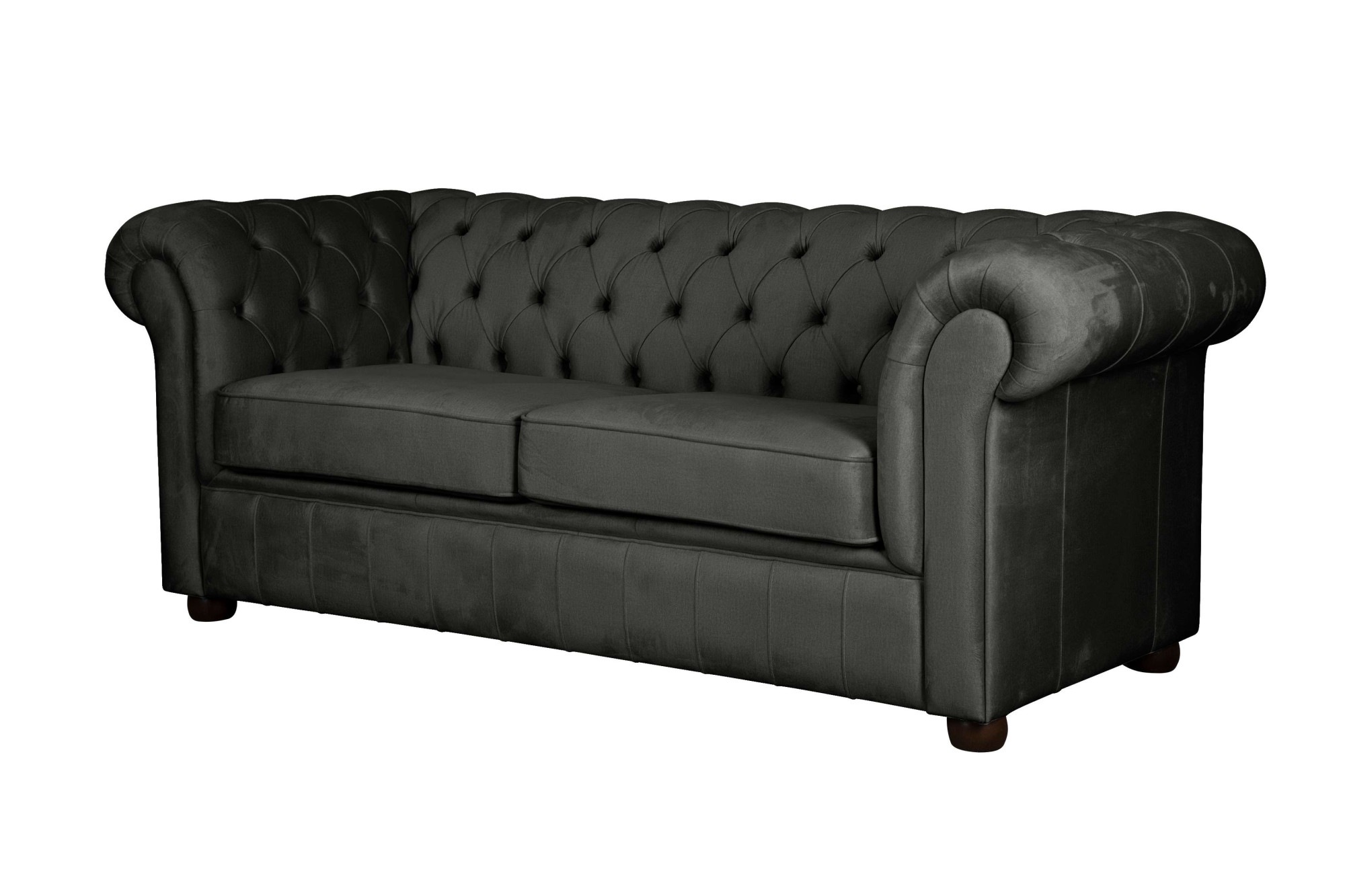 Home affaire 3-Sitzer »CHARENTE, optionale Schlafsofa, Chesterfield-Sofa, Bettfunktion«, mit edler Knopfheftung und typischen Armlehnen, B/T/H 198/89/74 cm