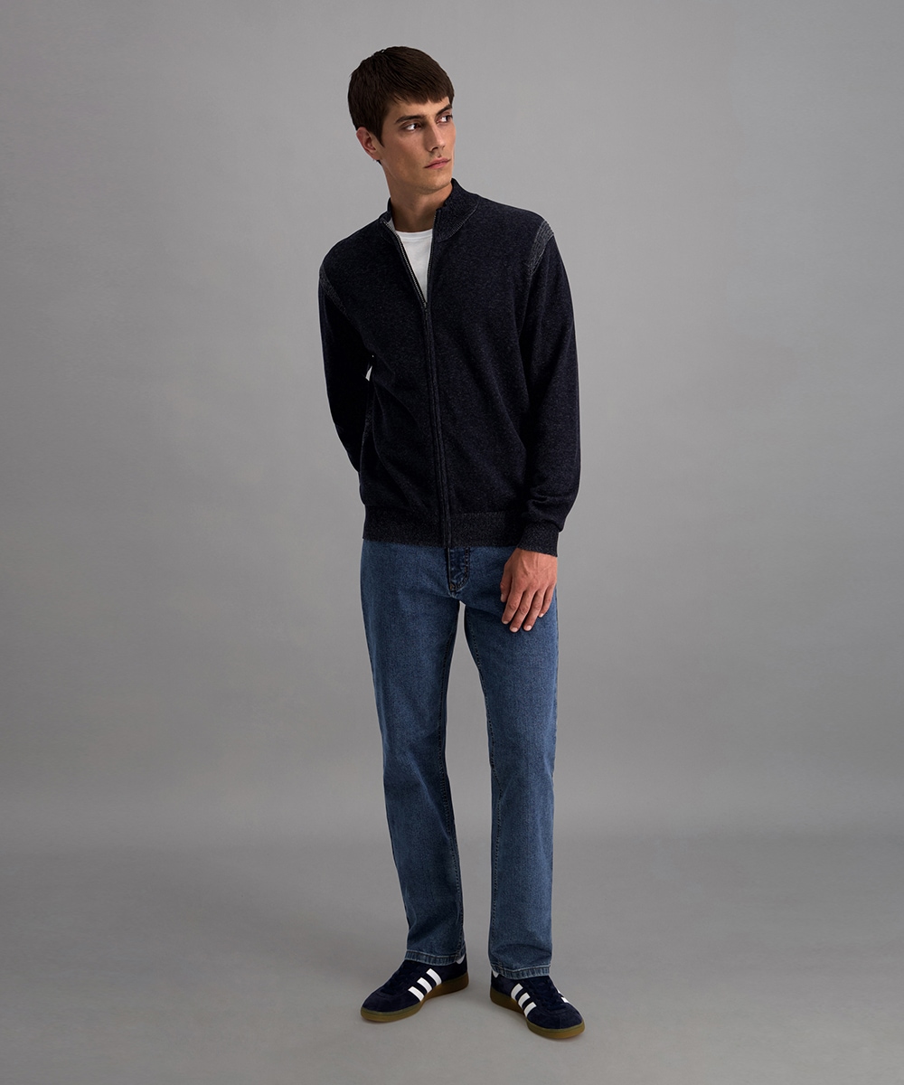 Pioneer Authentic Jeans Strickjacke, aus Baumwolle