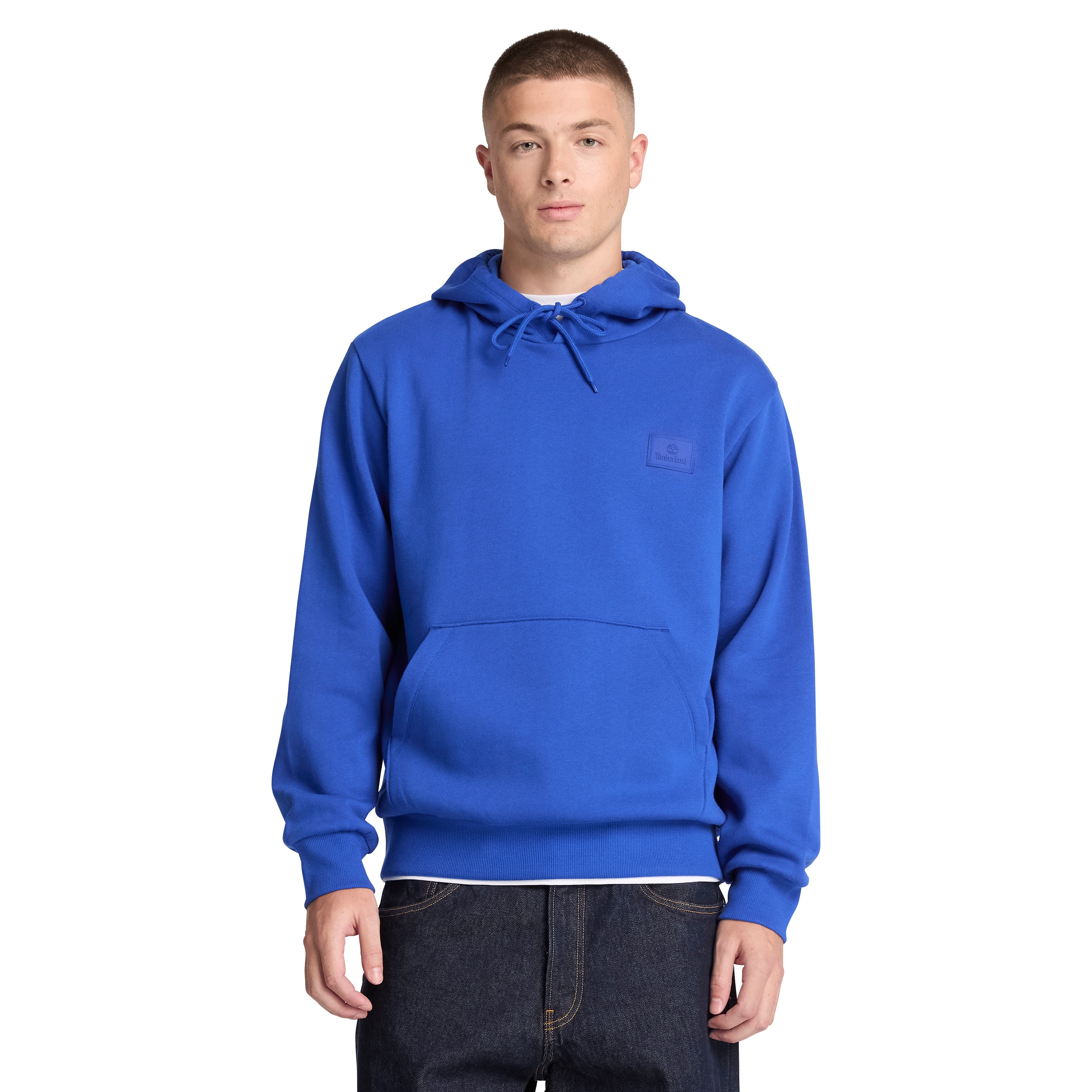Timberland Hoodie "Silicon Badge BB Hoodie", aus Baumwolle und Polyester, in den Größen S bis XXXL