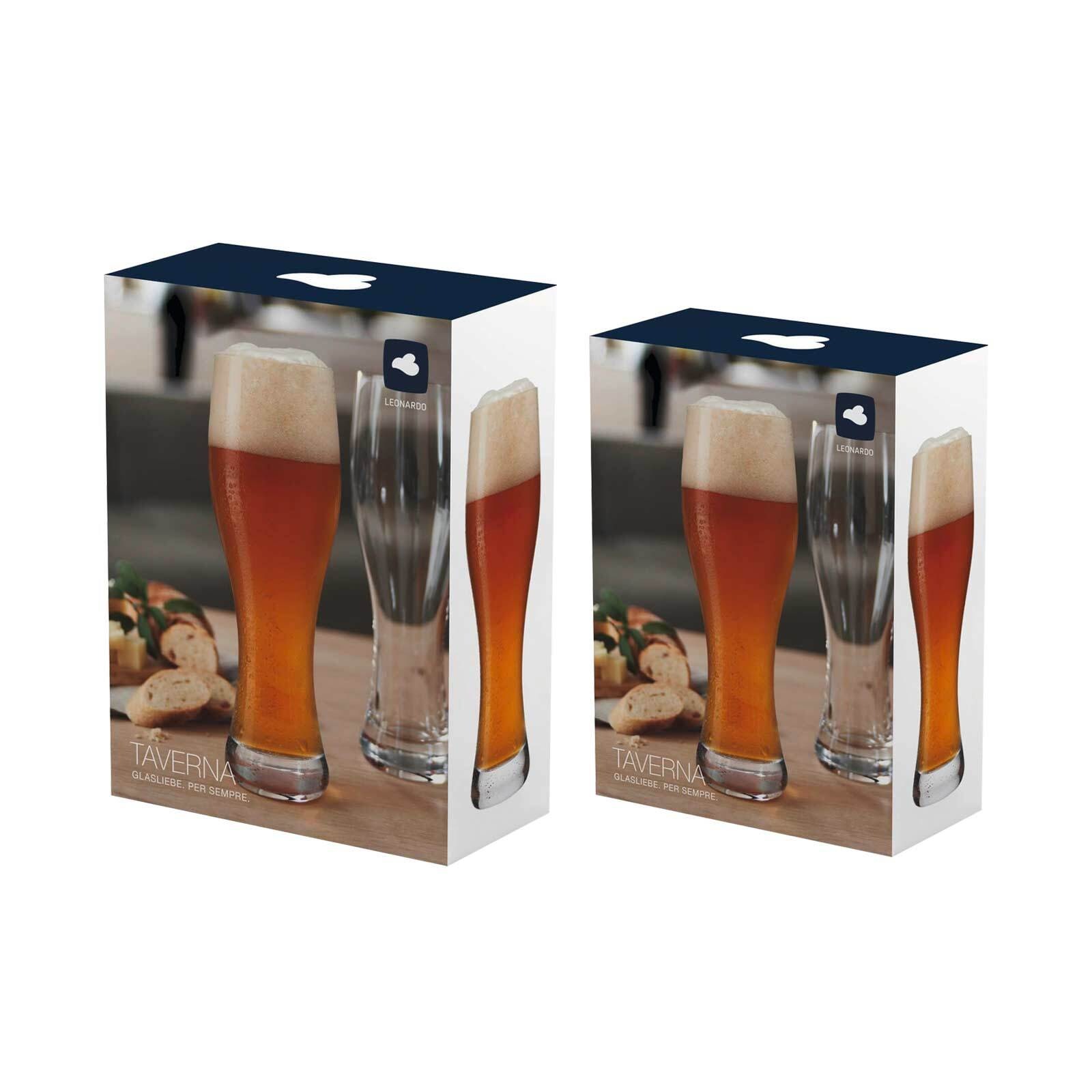 Leonardo Weizenbiergläser Taverna 4er Set