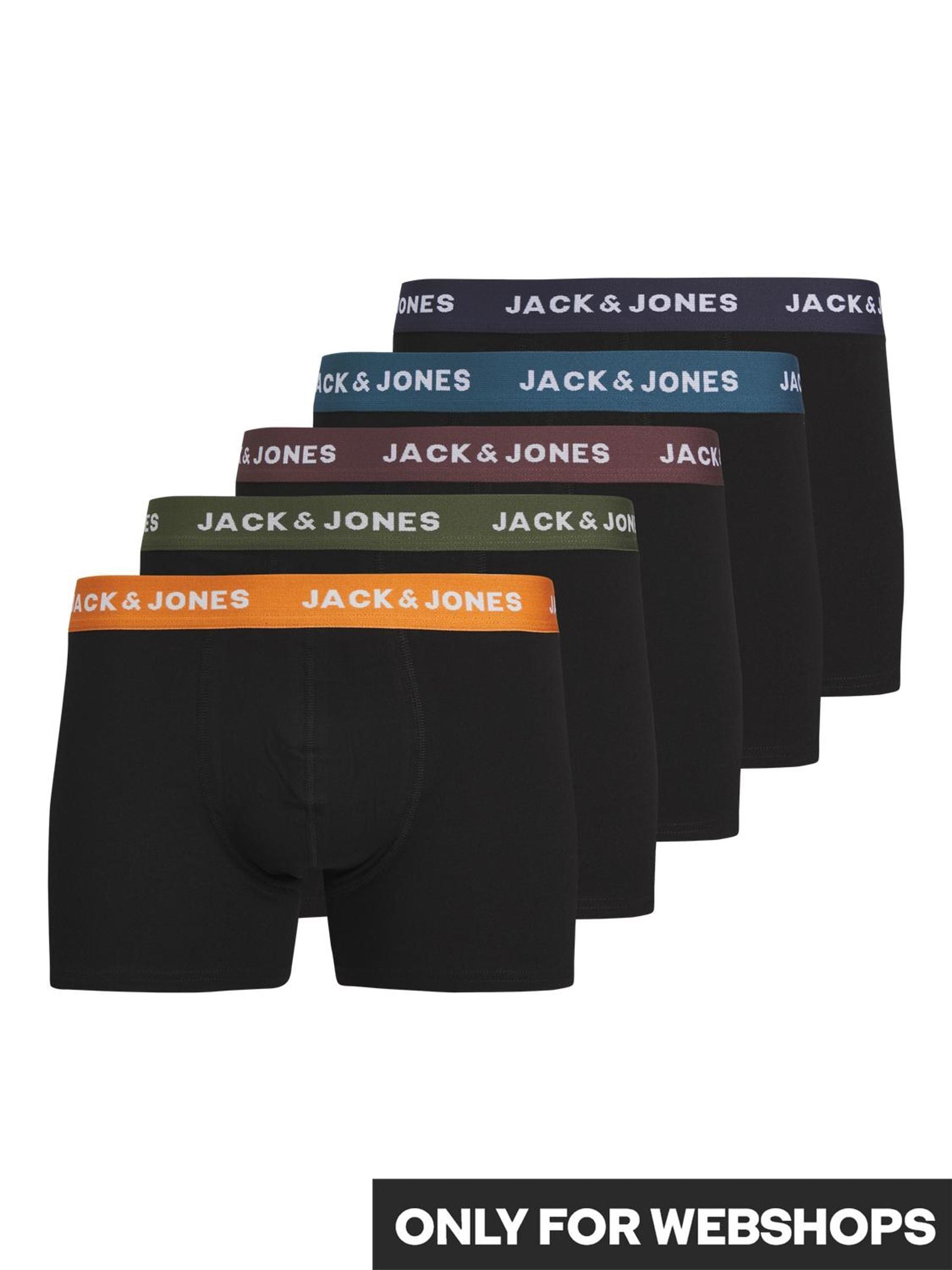 Jack & Jones Trunk "JACOLIVER – Elastische Boxershorts mit Stretch und Bund günstig online kaufen