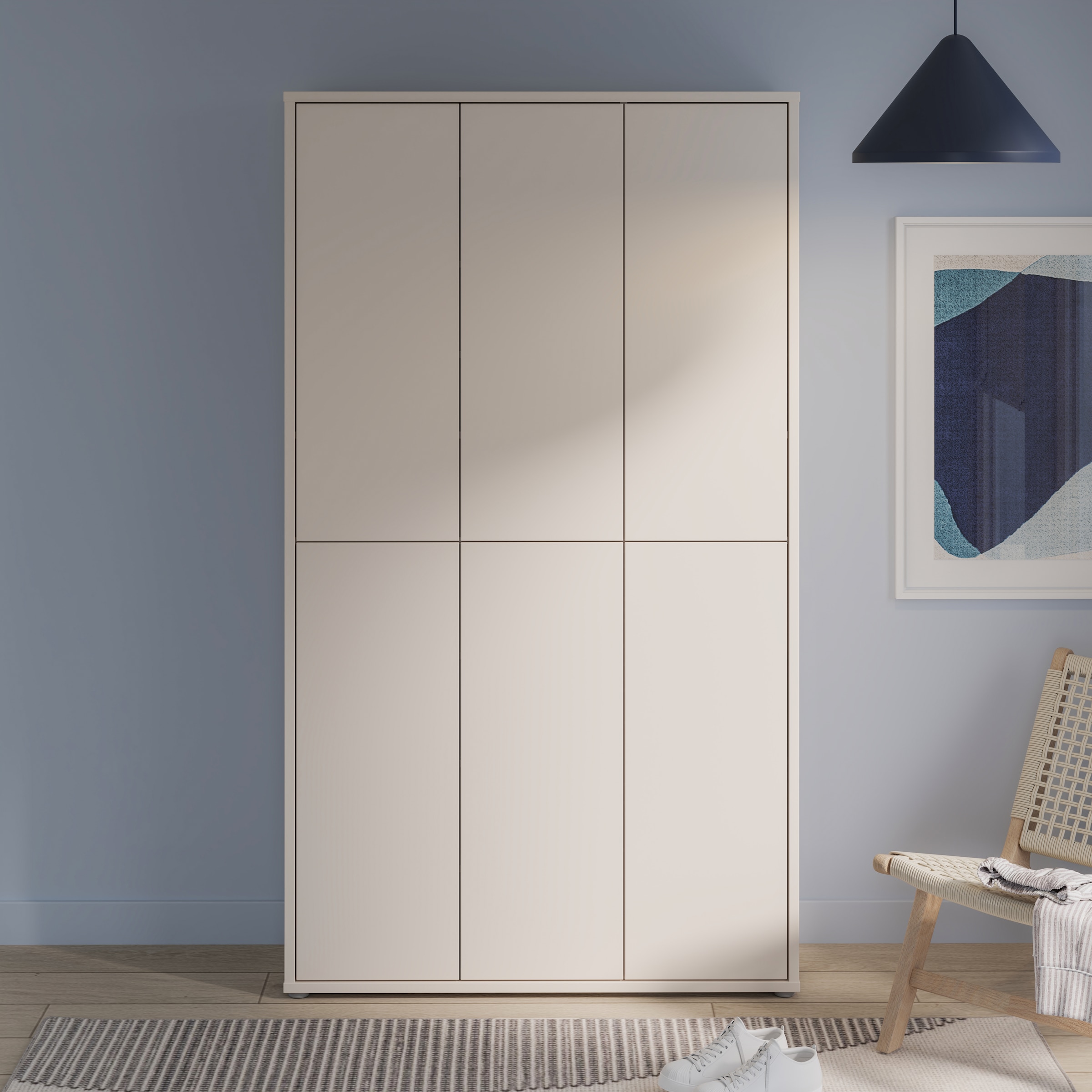 FORTE Schuhschrank "Alice Springs, Schuhschrank, B/H/T 109,2/191,9/34,9 cm, günstig online kaufen