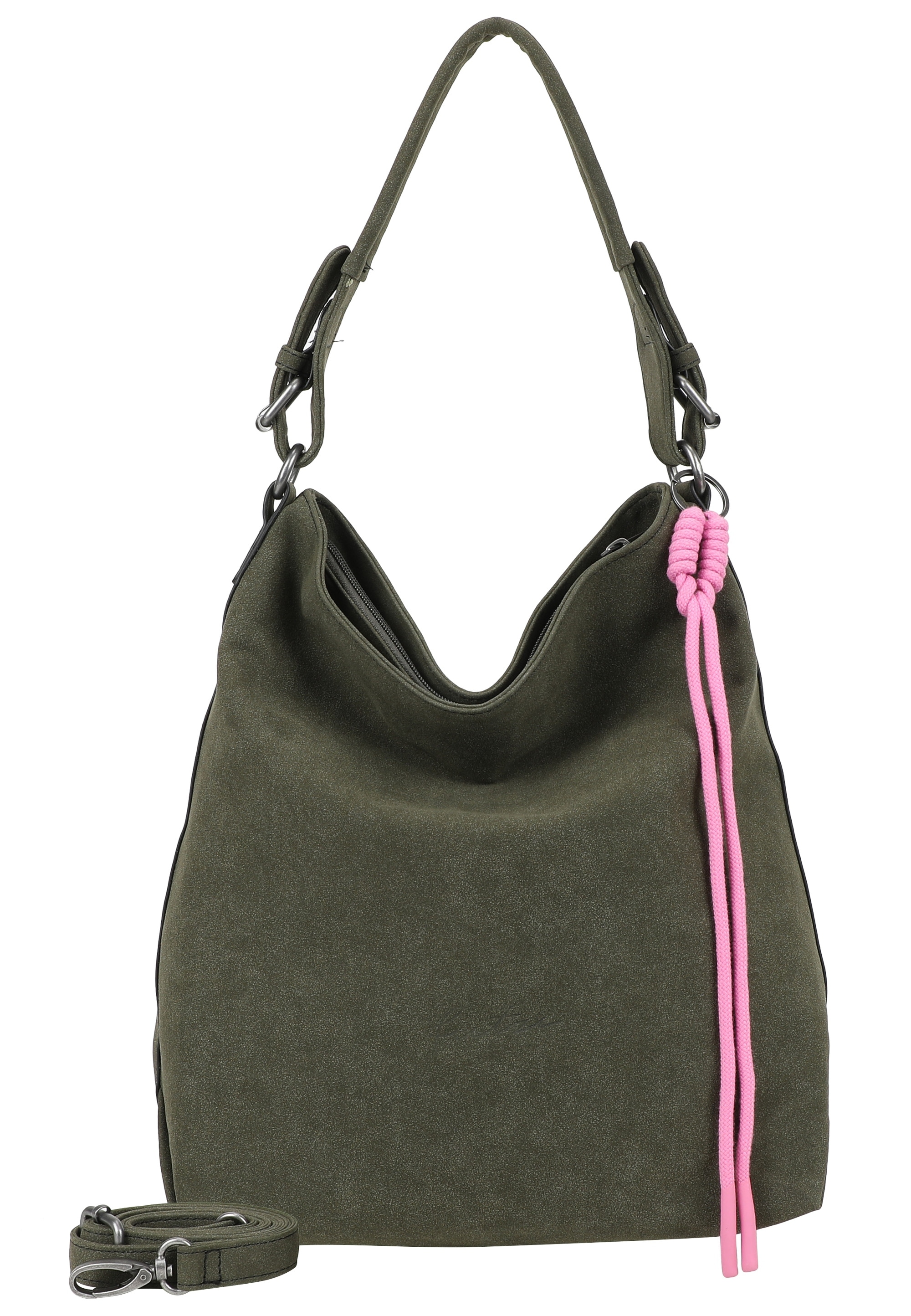 Fritzi aus Preußen Schultertasche "Jacky Black" mit Reißverschluss günstig online kaufen