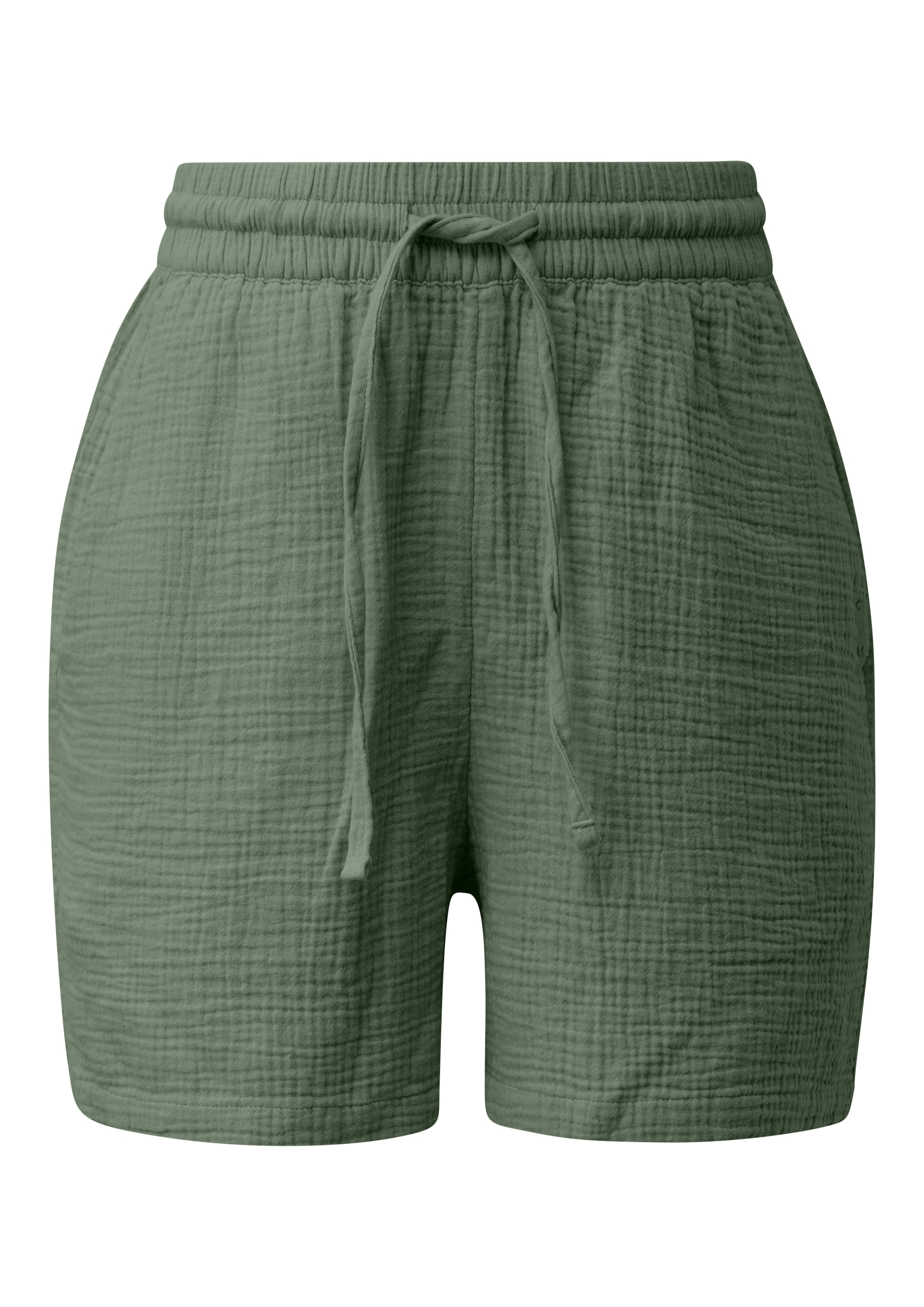 QS Shorts  Musslin Sommer-Shirts mit elastischem Bund