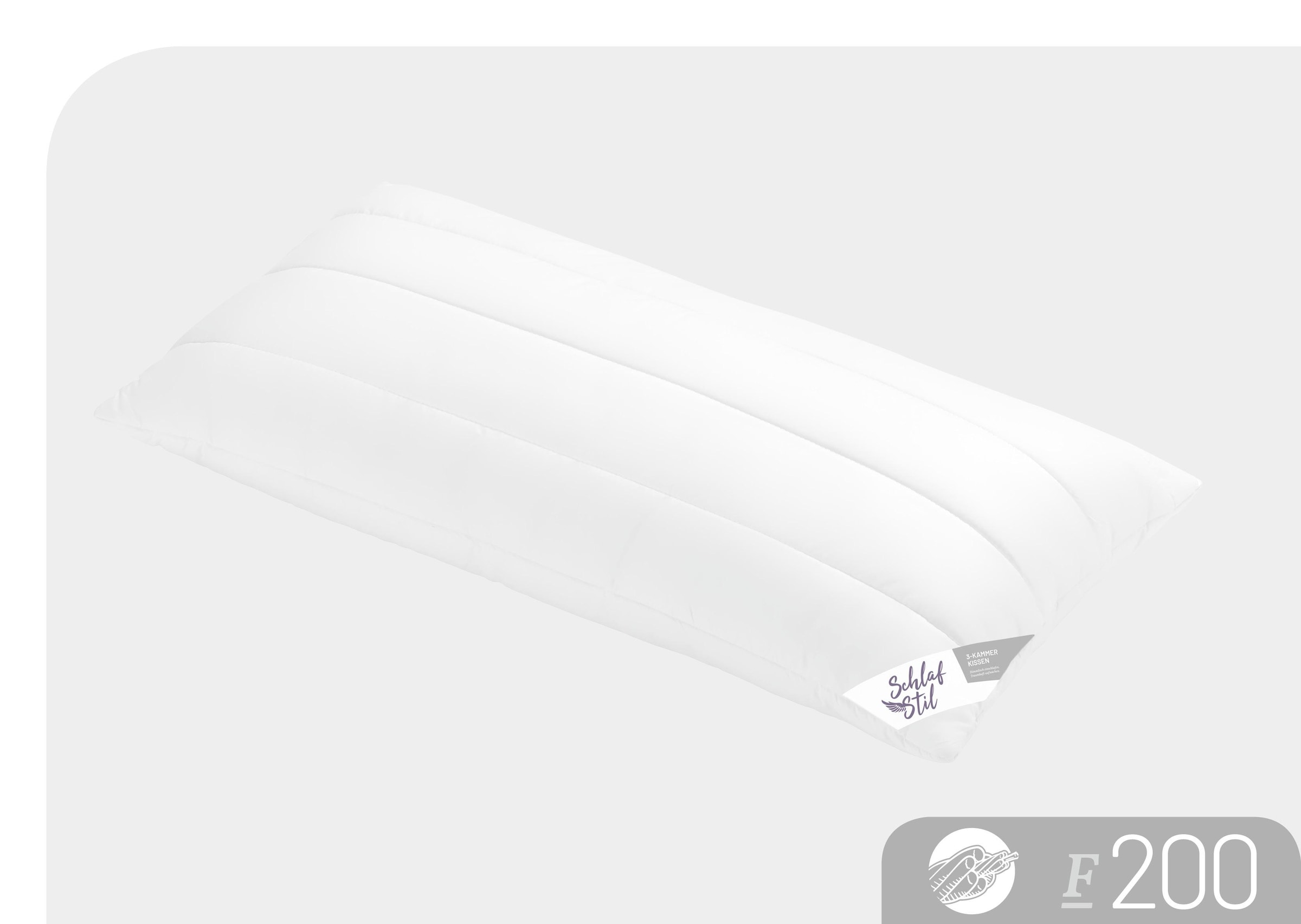 Schlafstil Baumwollkissen "F200" 1 Stk. tlg. hergestellt in Deutschland, al günstig online kaufen