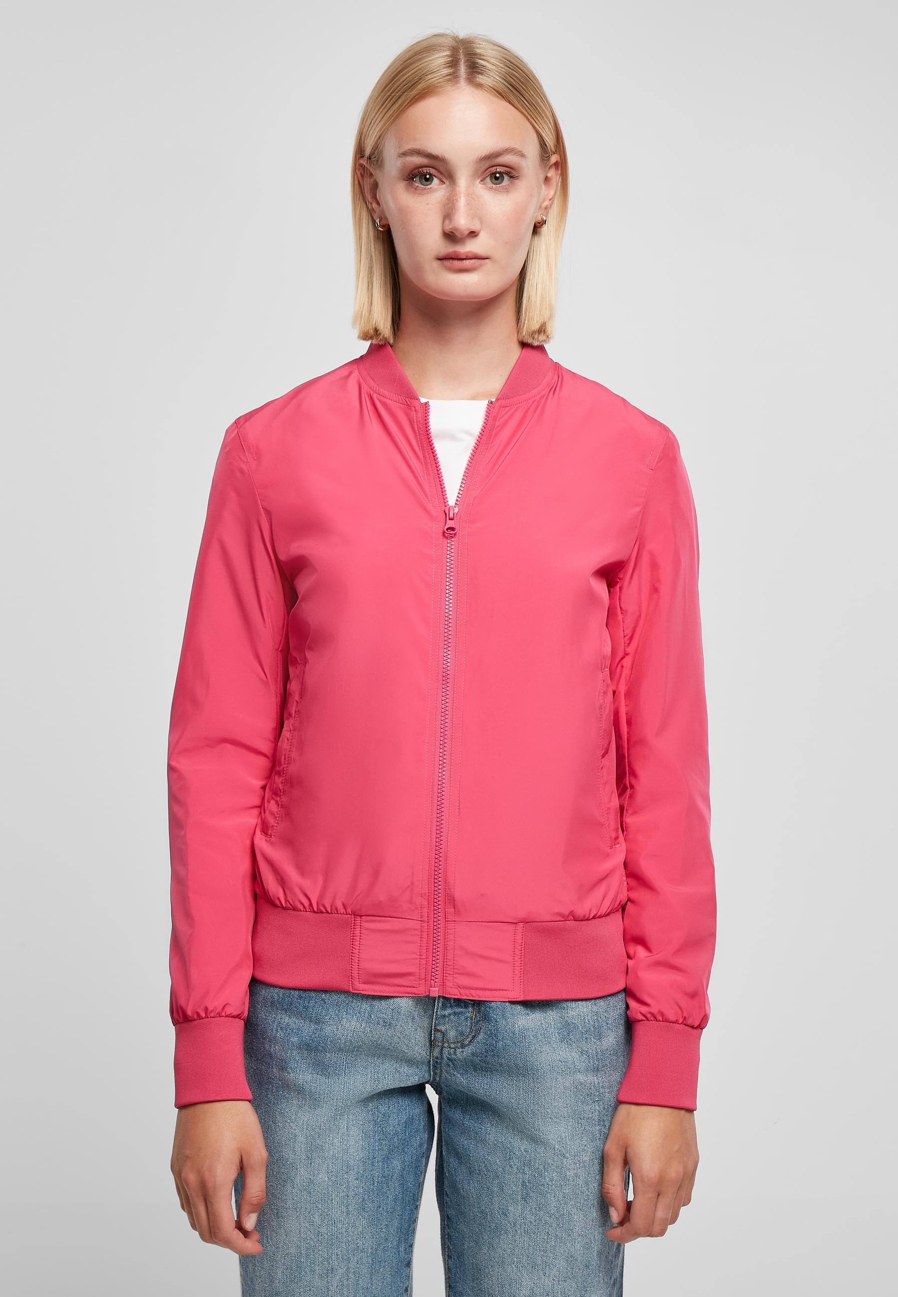 URBAN CLASSICS Allwetterjacke »Urban Classics Damen Ladies Light Bomber Jacket«, (1 St.), ohne Kapuze