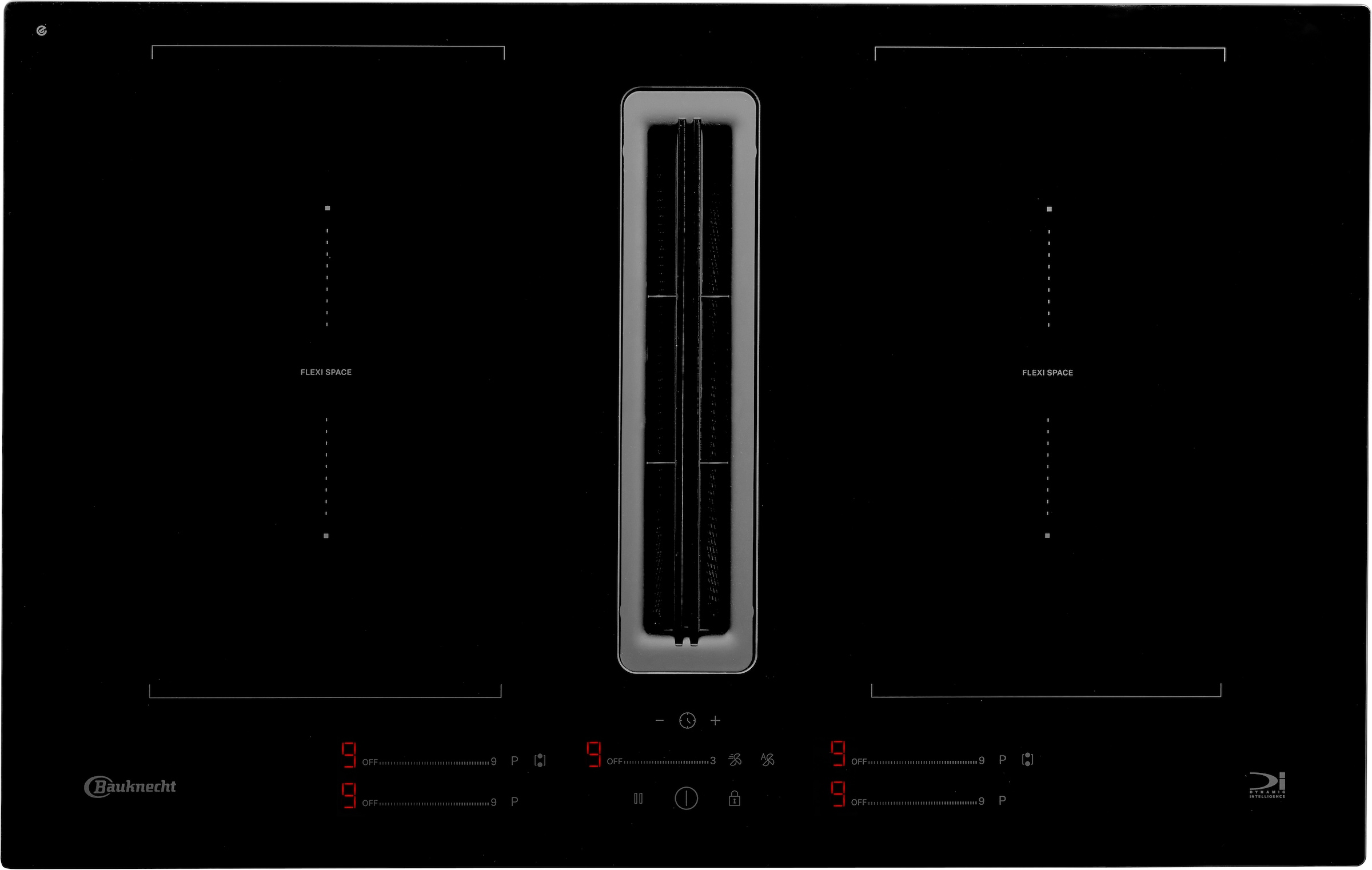 BAUKNECHT Kochfeld mit Dunstabzug "BVH80FFB01" Kochen mit integriertem Duns günstig online kaufen