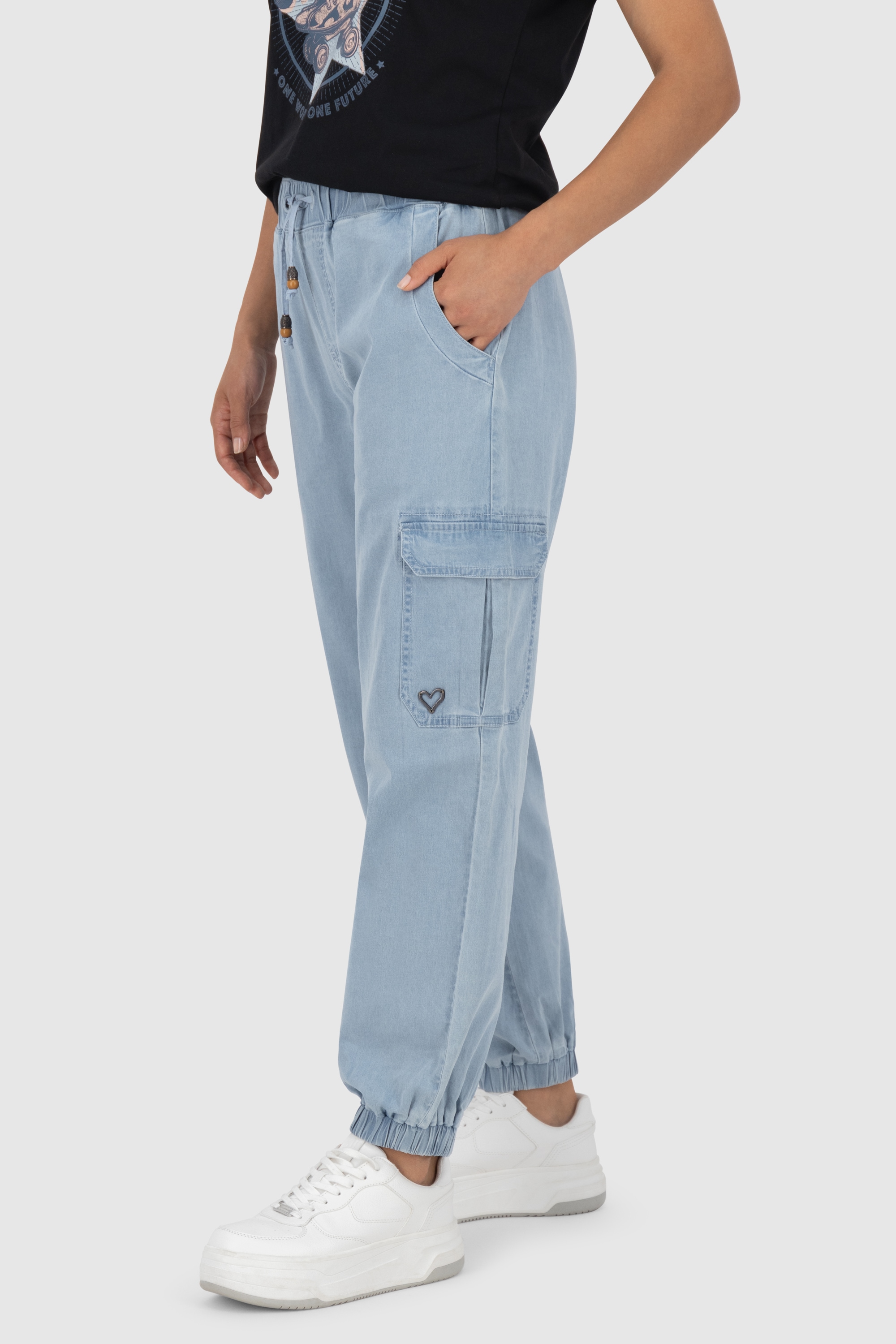 Alife & Kickin Stoffhose »Damen AngeliqueAK DNM A«