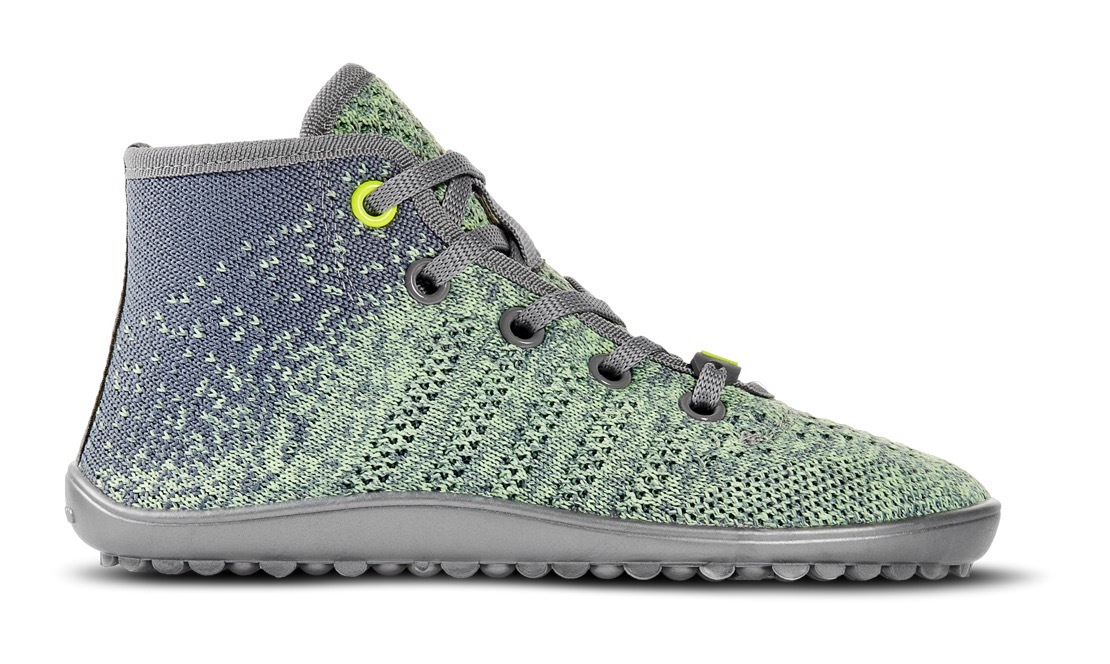 Leguano Barfußschuh »leguanito go«, Schnürer, High-Top-Sneaker mit biegsamer LIFOLIT®Sohle