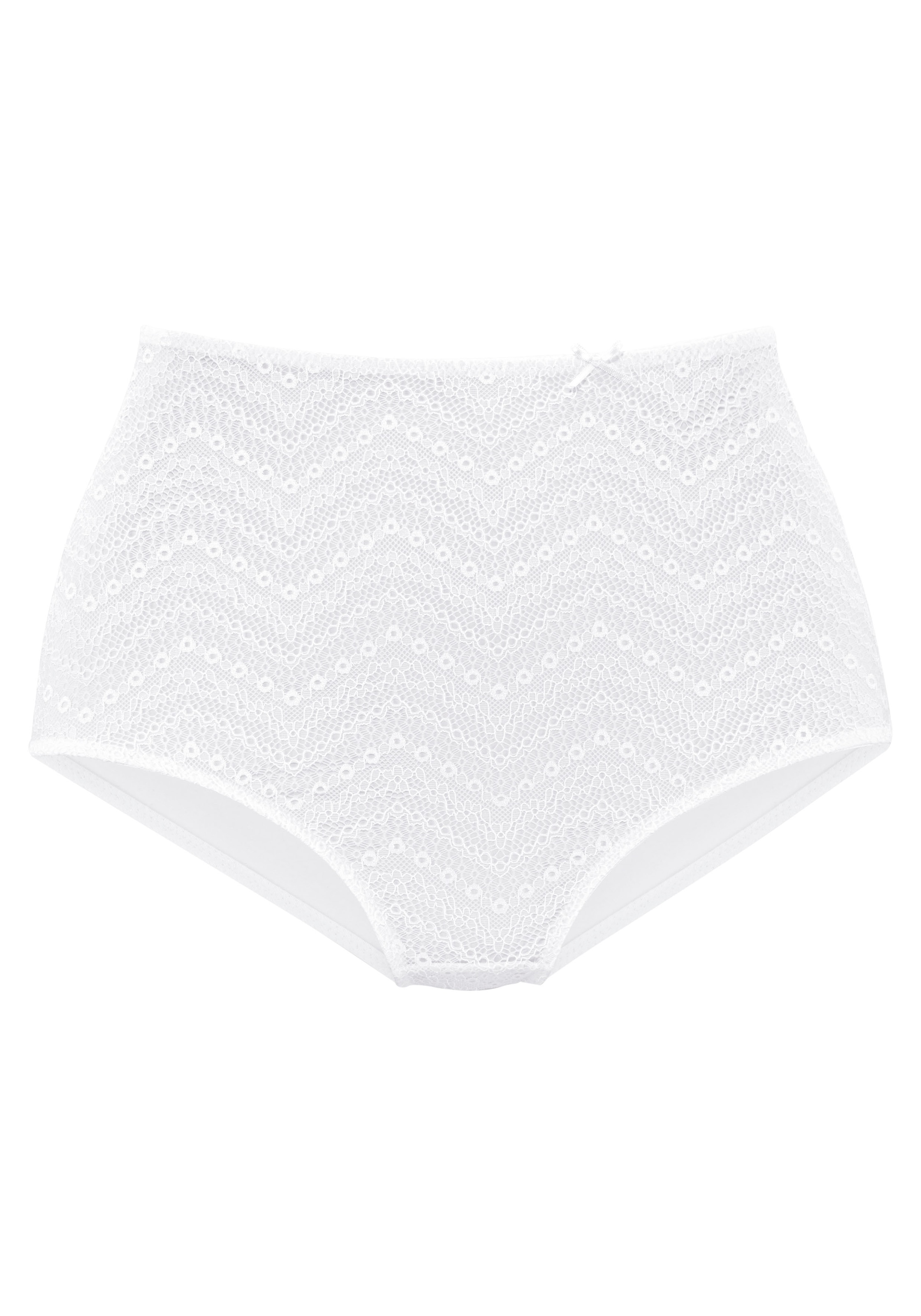 LASCANA High-Waist-Slip aus modischem Netzmaterial