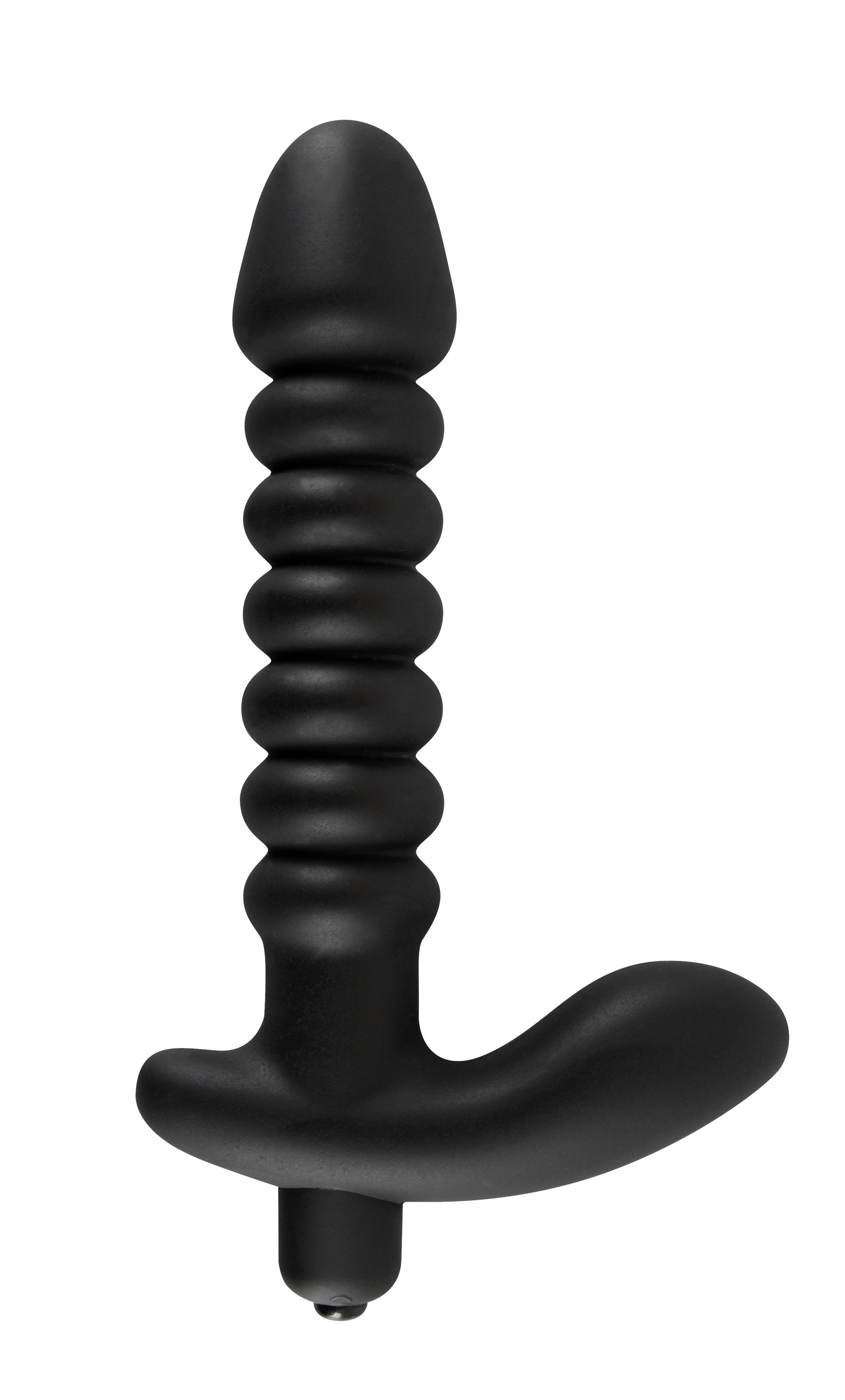 BLACK VELVETS Vibrator »vibrierender Analplug Vibrating plug medium«