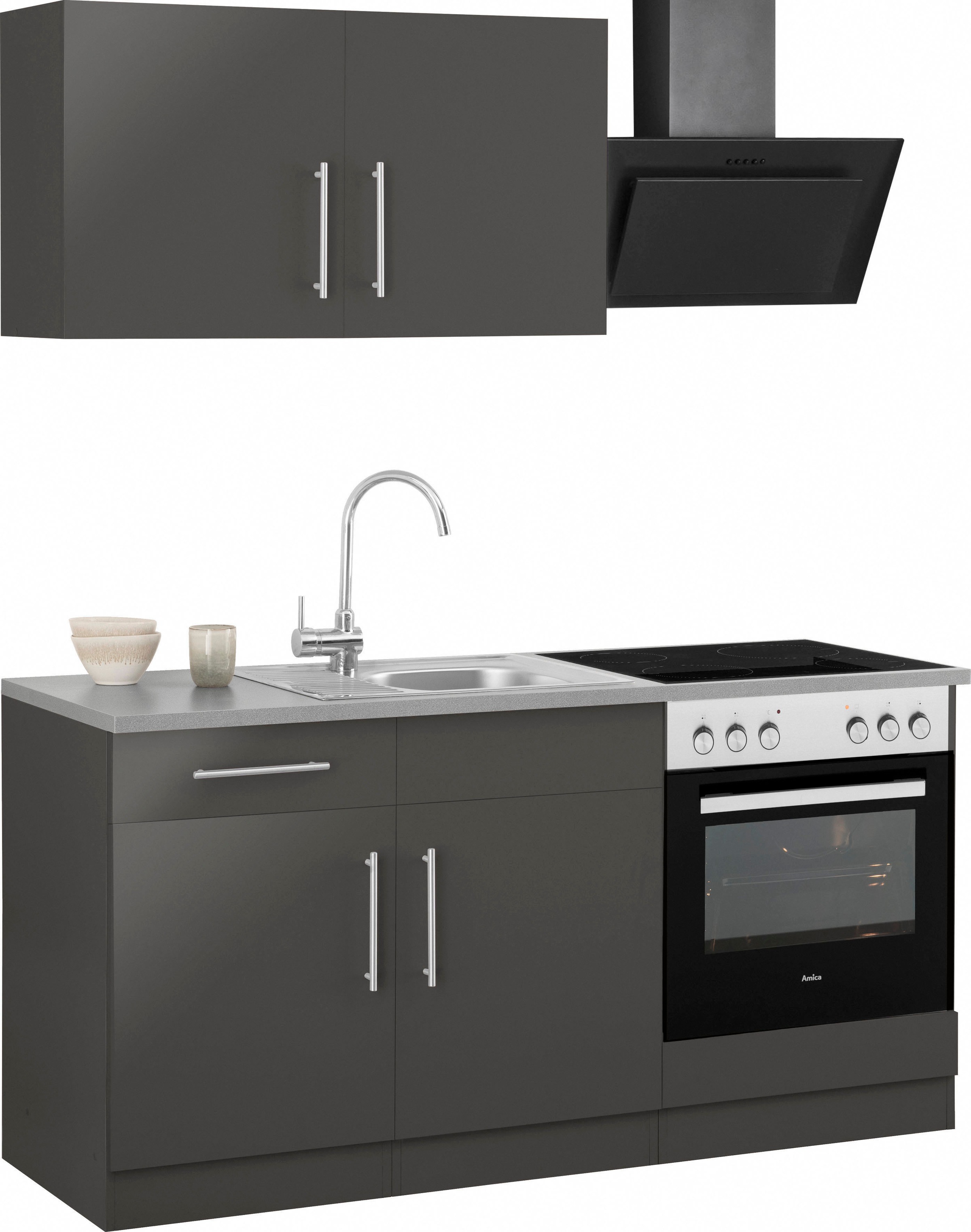 Thumbnail - wiho Küchen Küche "Cali, TOPSELLER" wahlweise mit E-Geräten, Breite 160 cm