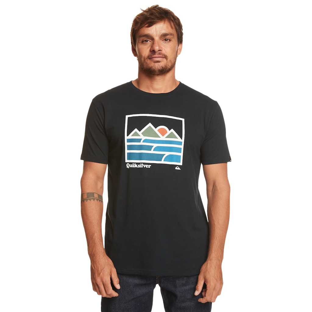Quiksilver T-Shirt »Landscape Lines«
