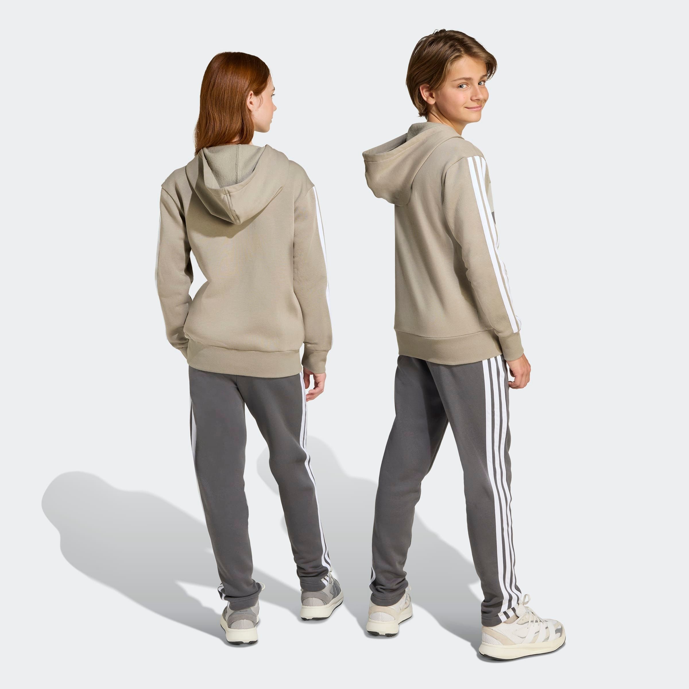 adidas Sportswear Trainingsanzug »SEASONAL ESSENTIALS TIBERIO 3-STREIFEN KIDS« 2 Stk.
